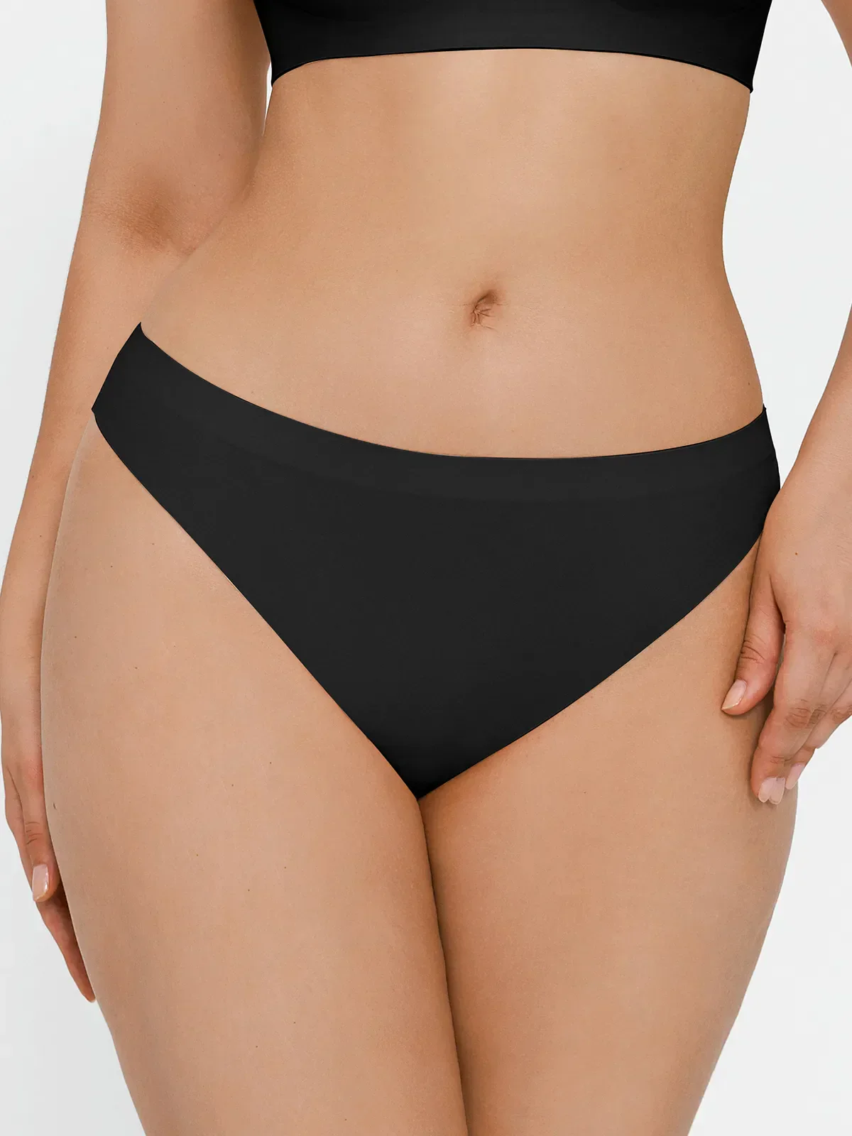 3-Pack Featherweight No-Show Thong Set - Image 6
