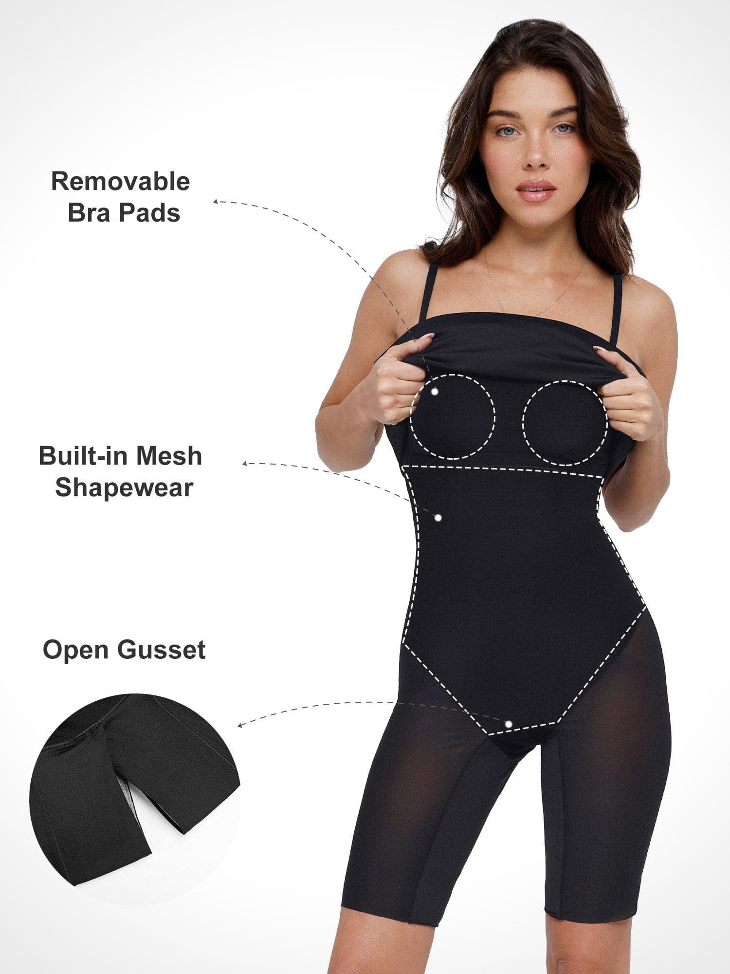 Shapewear Sculpting Midi Tube Dress or Shrug or Set - Image 13