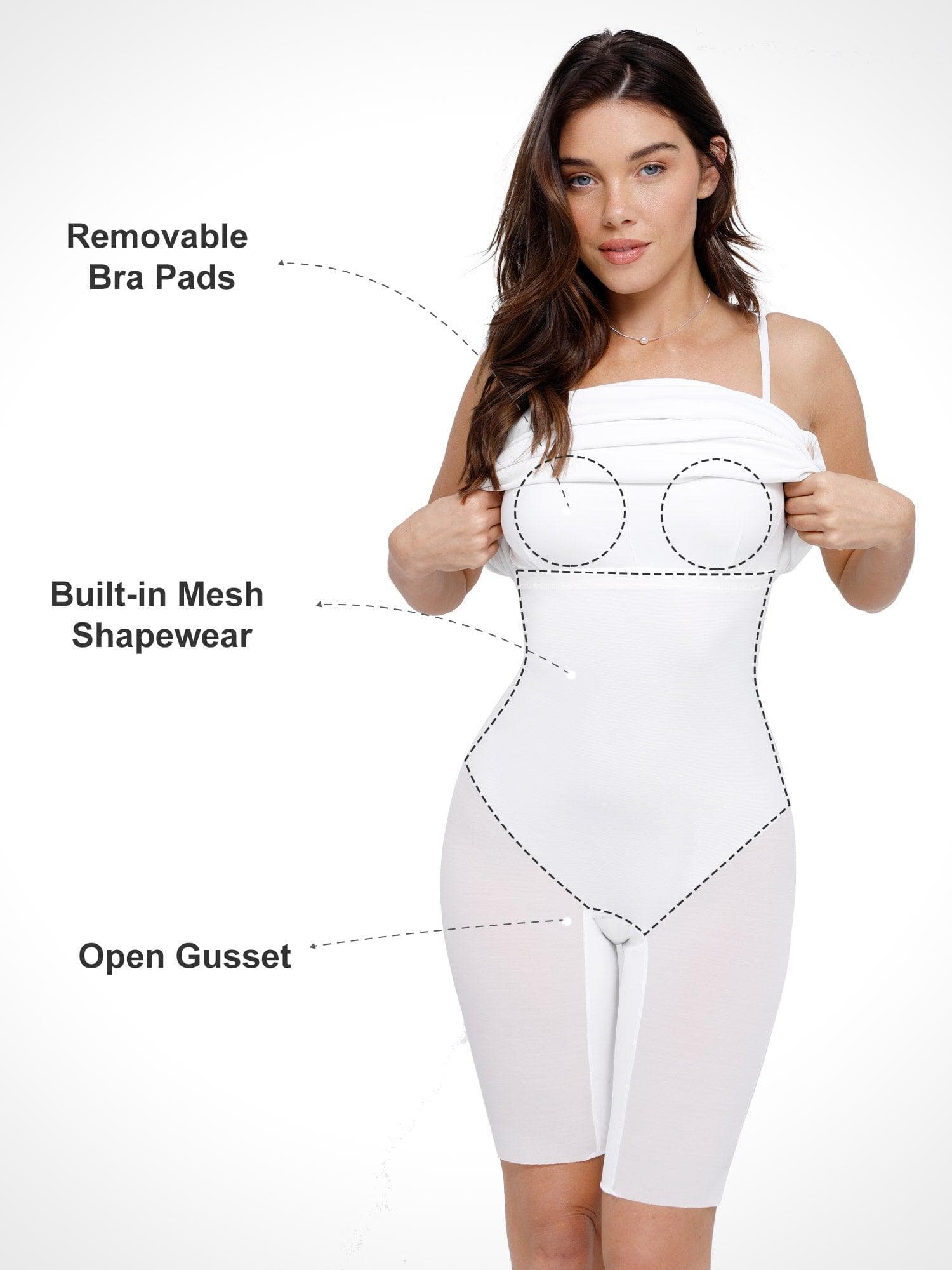 Shapewear Sculpting Midi Tube Dress or Shrug or Set - Image 20