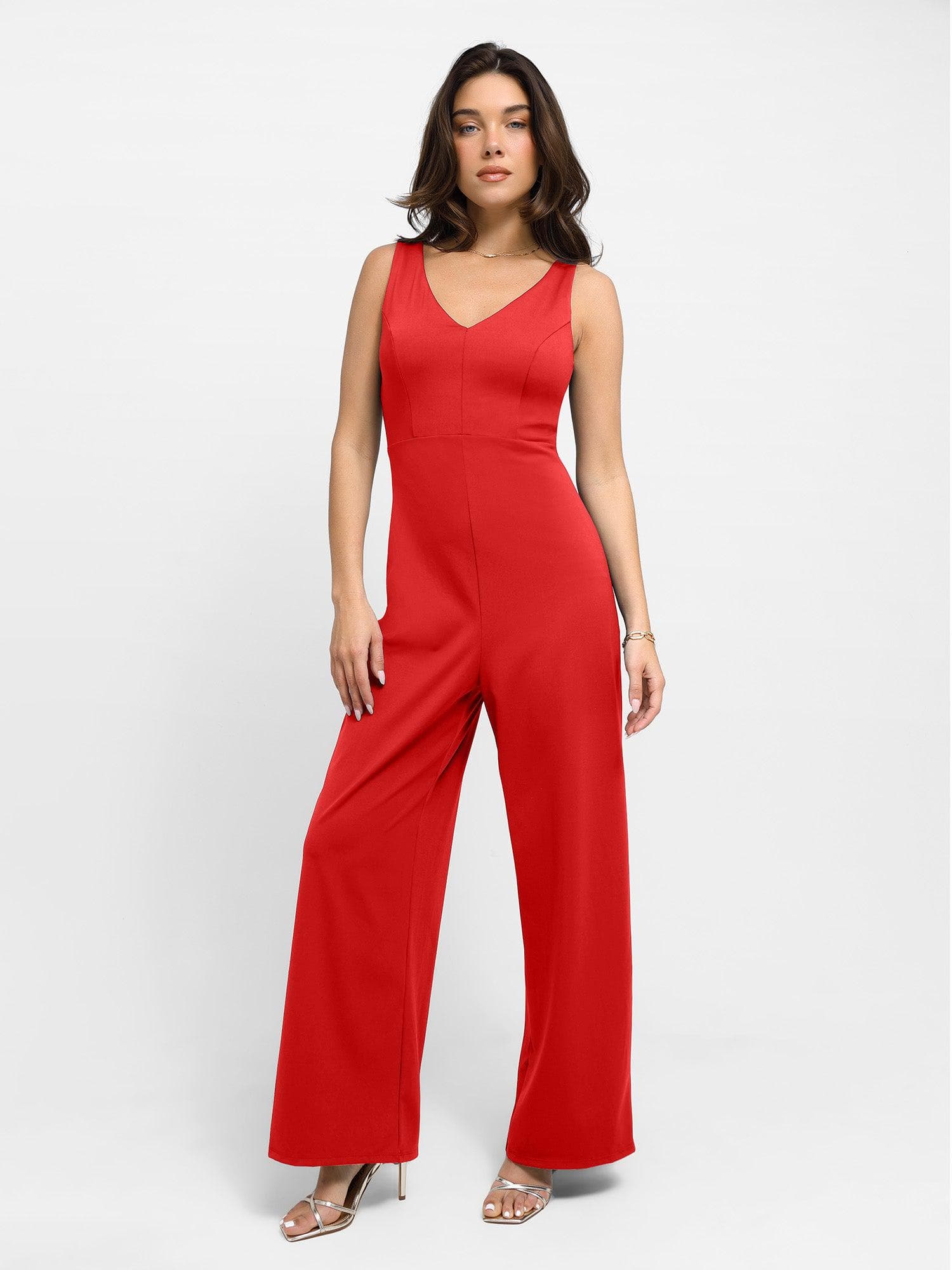 Shapewear Built-In Sculpting Midi Dress or Jumpsuit - Image 27