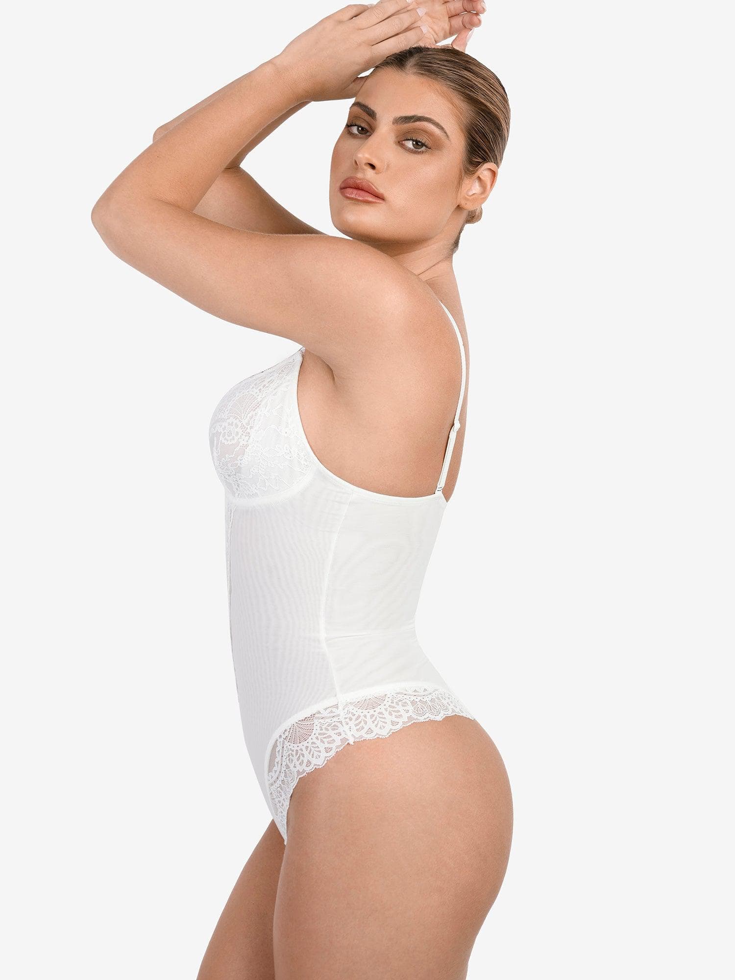 Built-In Shapewear Lace Bodysuit Or Jumpsuit Or Dress - Image 10