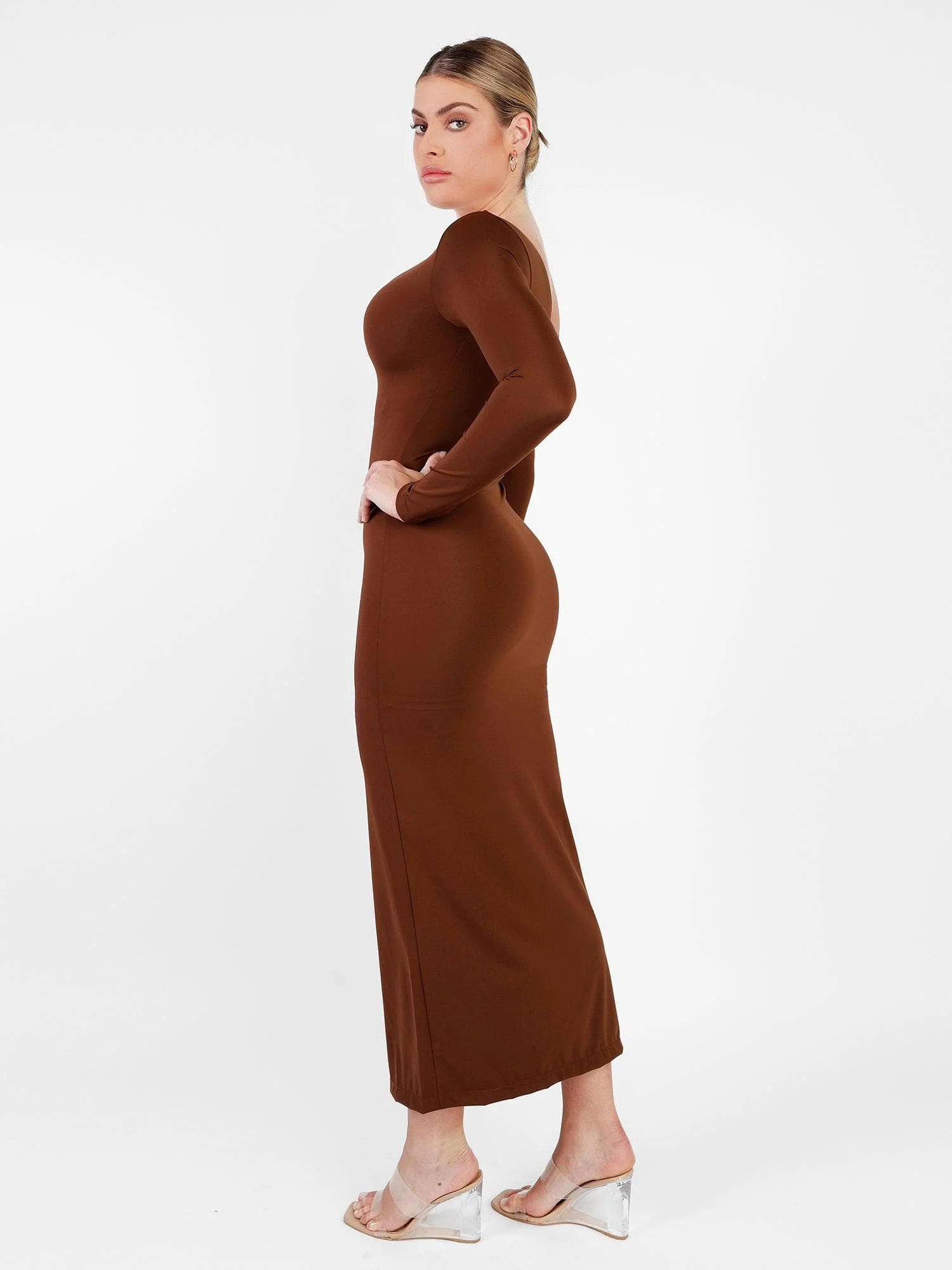 The Shapewear Dresses Long Sleeve Split - Image 10