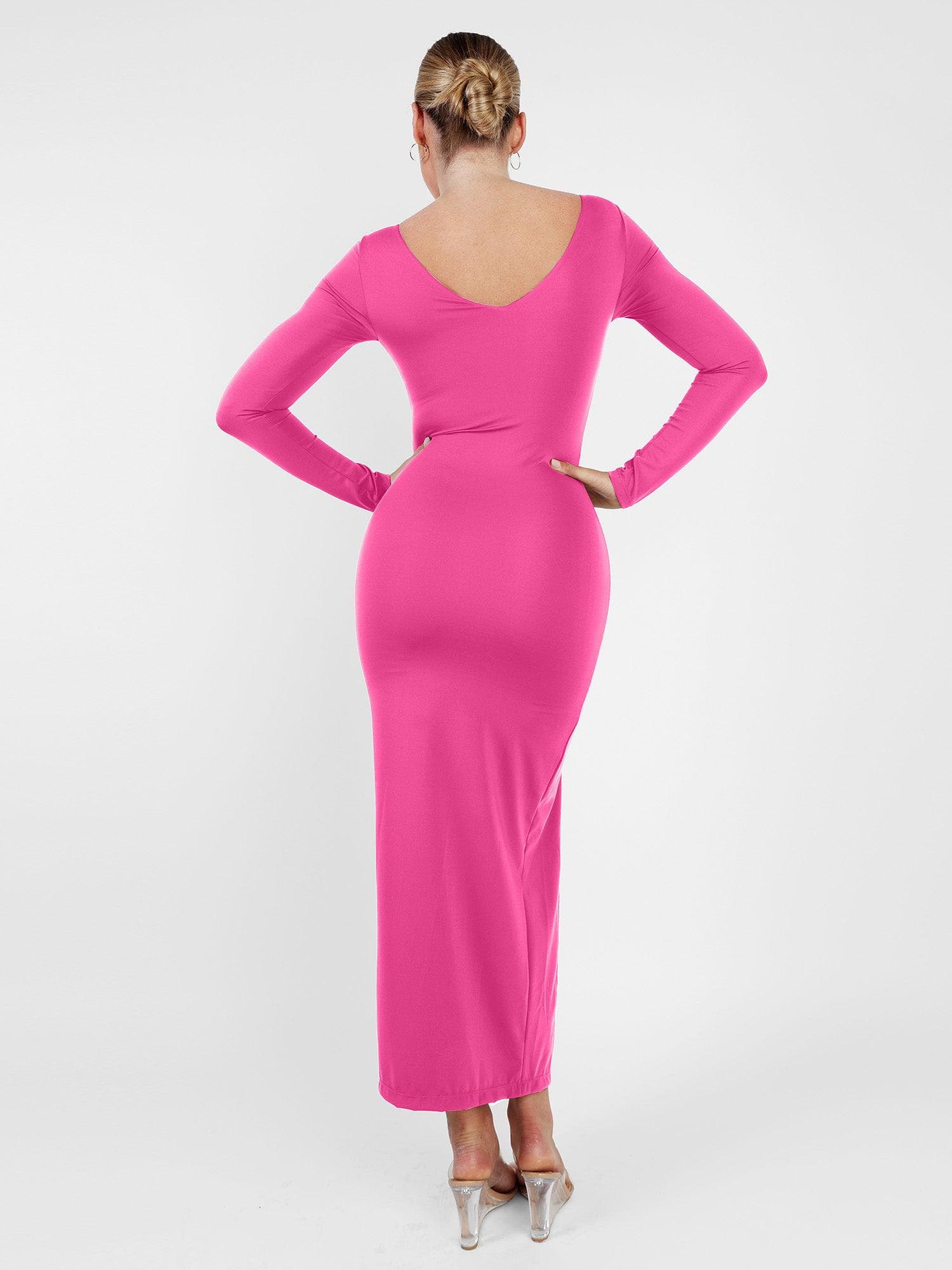 The Shapewear Dresses Long Sleeve Split - Image 24