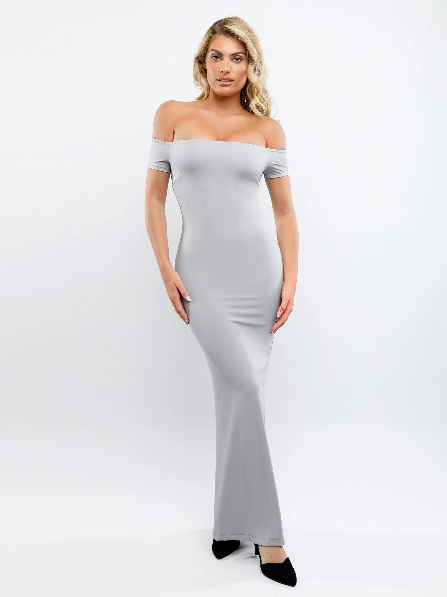 The Shapewear Dresses Off Shoulder - Image 10