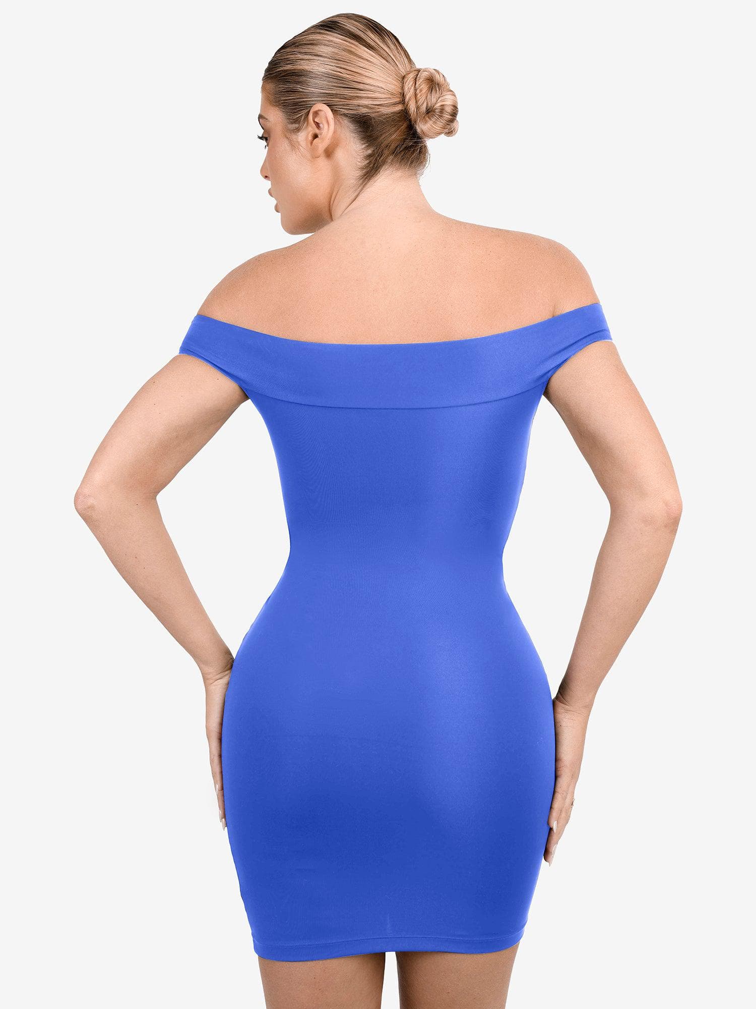 The Shapewear Dresses Off Shoulder - Image 37
