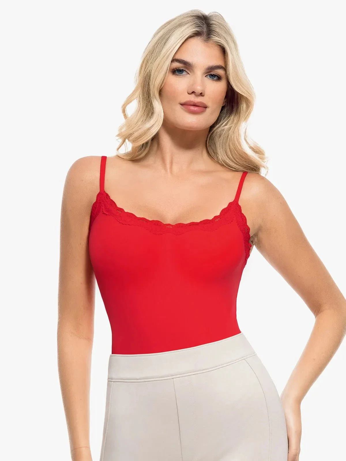 Cloud-Touch Shaping All-in-One Lace Bodysuit - Image 8