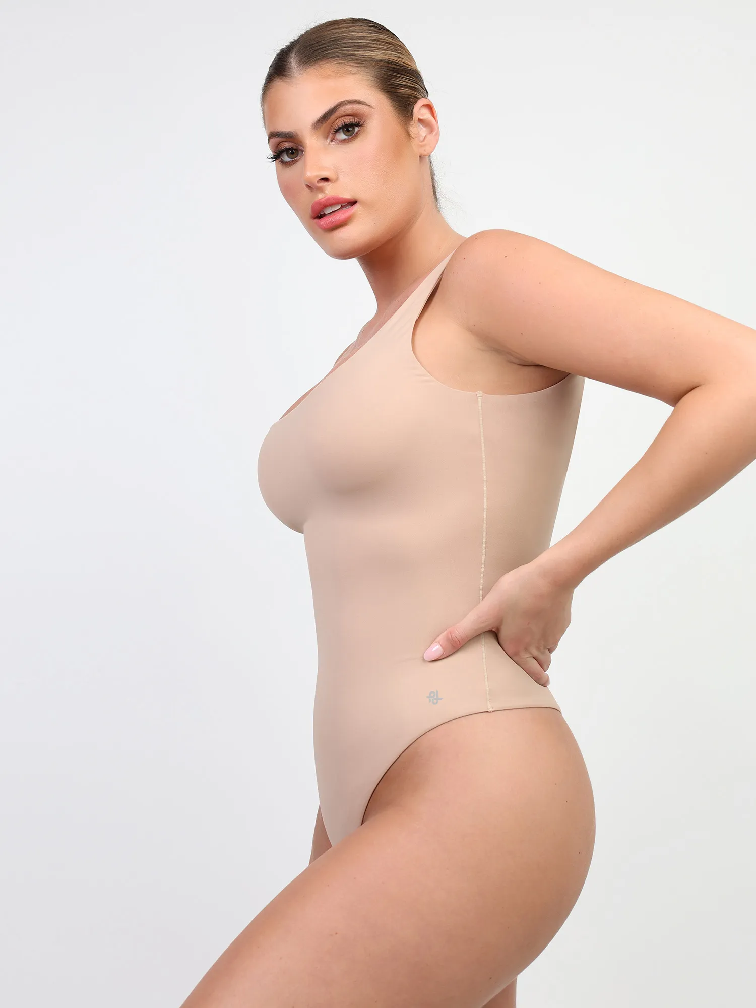 Shapewear CloudSense Tank Top High-Cut Thong Bodysuit - Image 5
