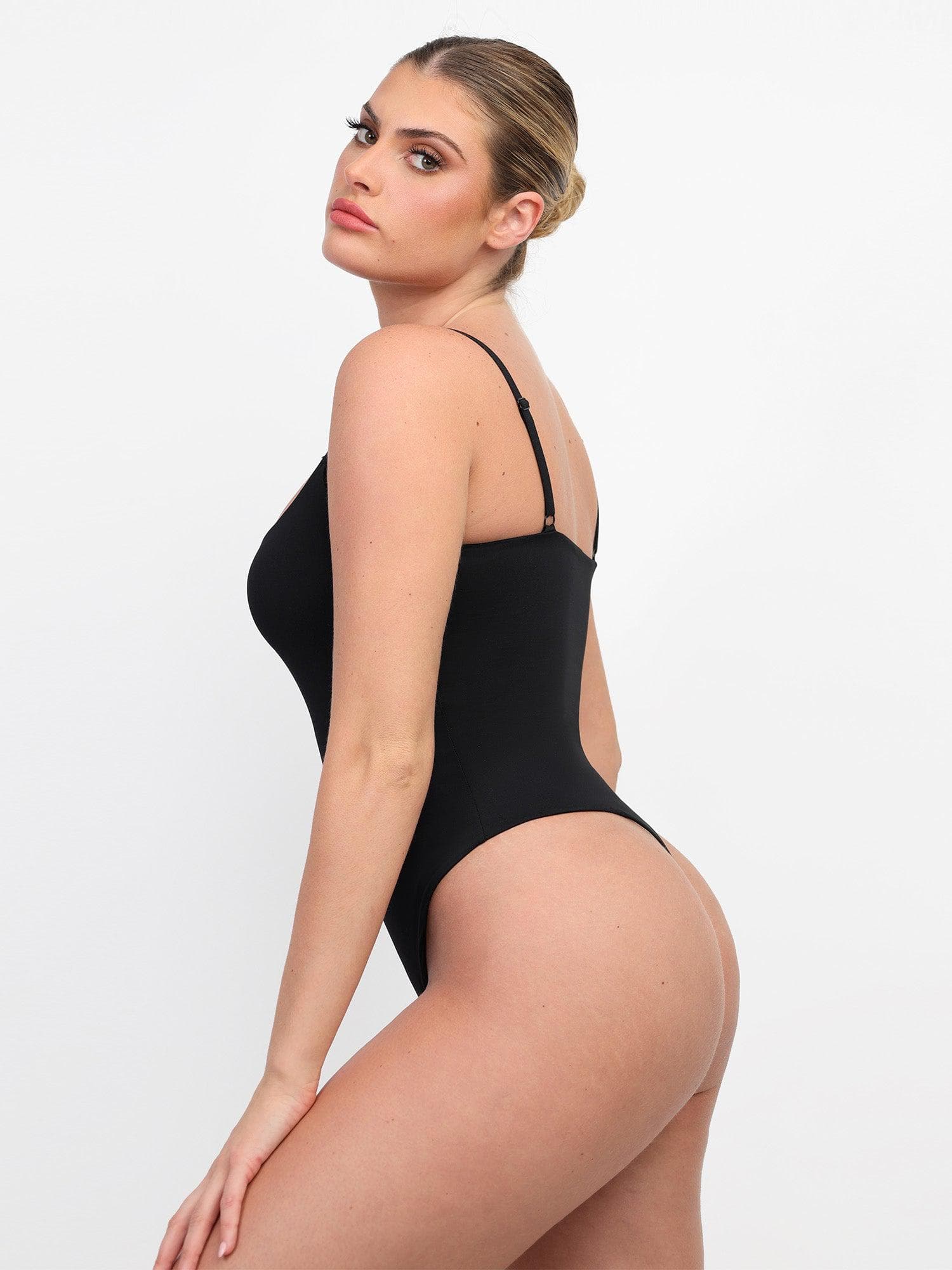 Shapewear CloudSense Soft Sculpting Thong Cami Bodysuit - Image 7