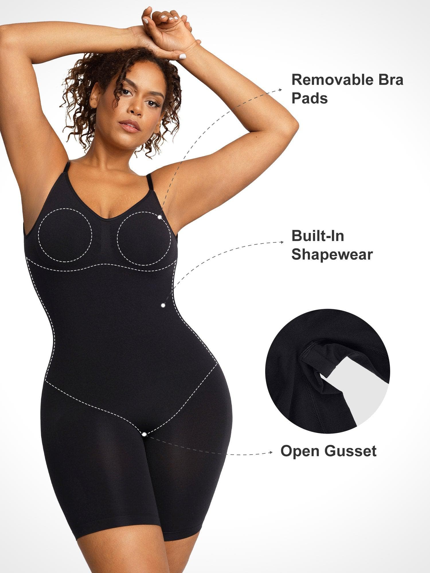 The Shapewear Bodysuits Full Confidence Slimming - Image 21