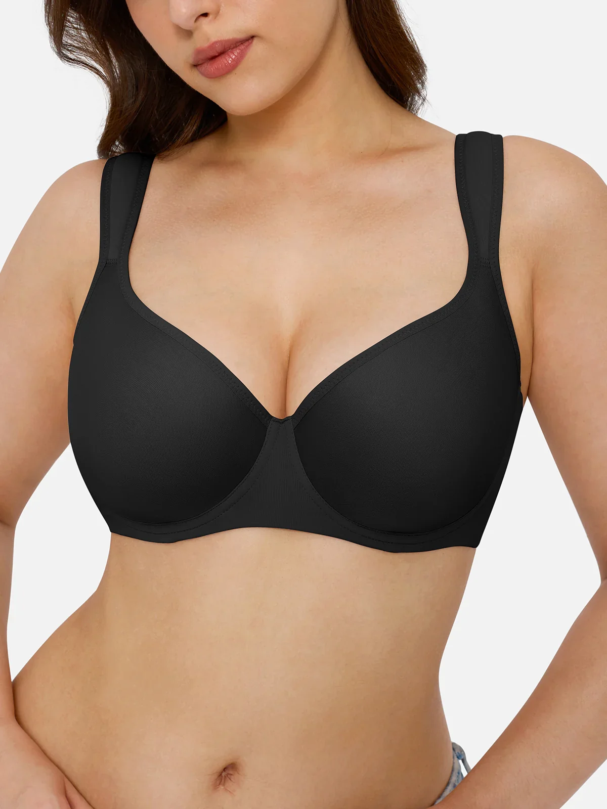 Full Figure Beauty Back Smoothing Minimizer Bra - Image 10