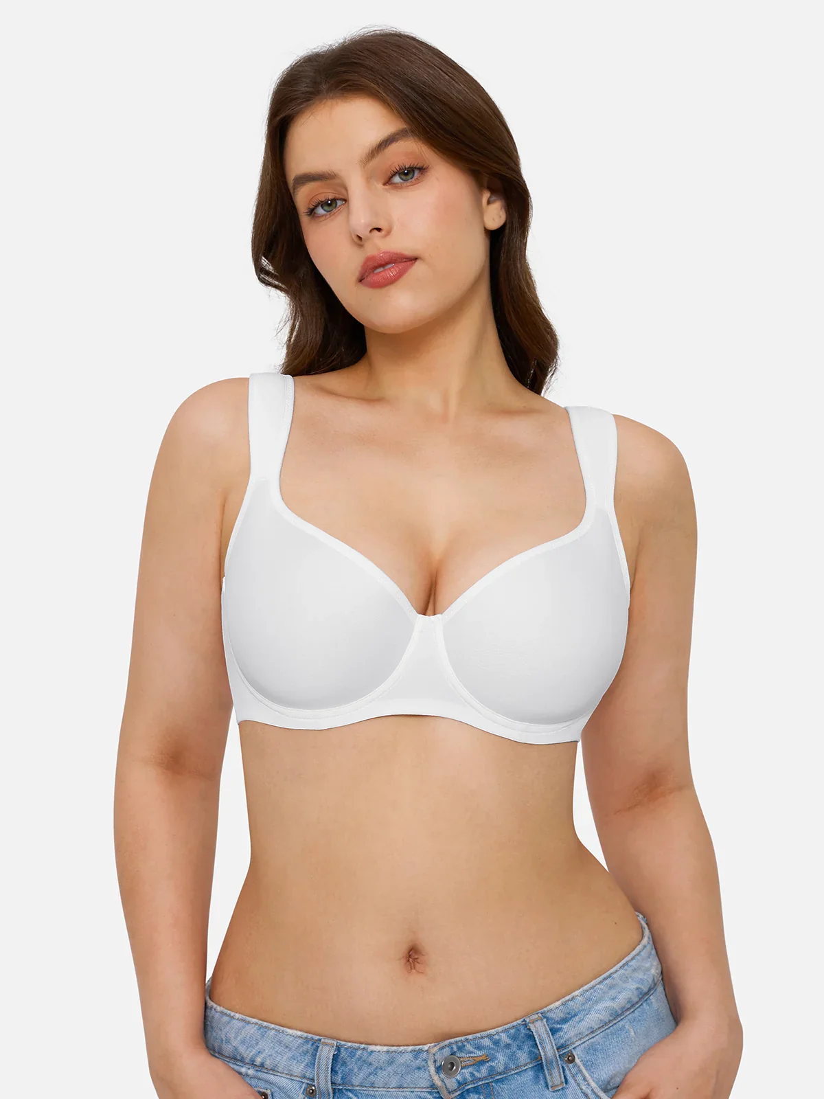 Full Figure Beauty Back Smoothing Minimizer Bra - Image 5