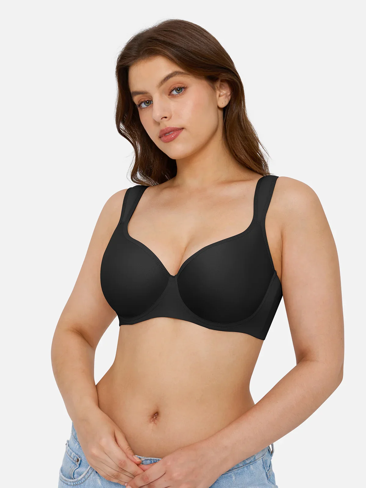 Full Figure Beauty Back Smoothing Minimizer Bra - Image 9