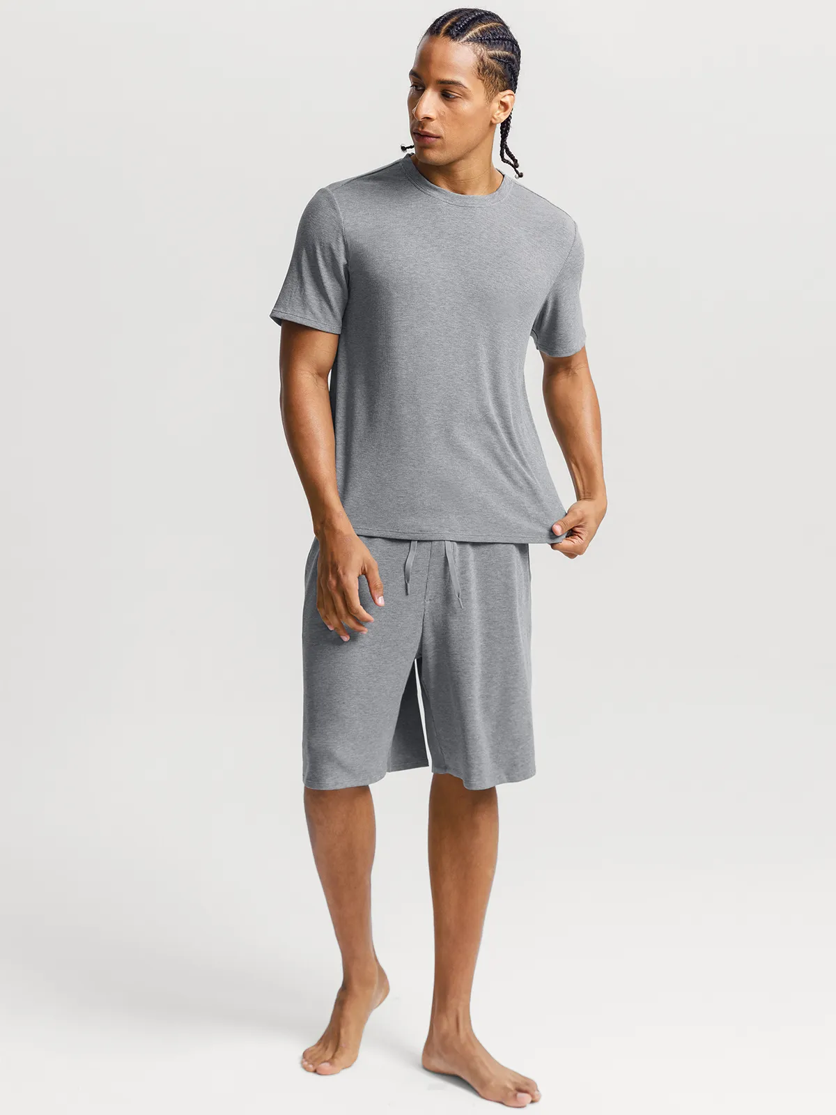 Men's Modal Short PJ Set - Image 3