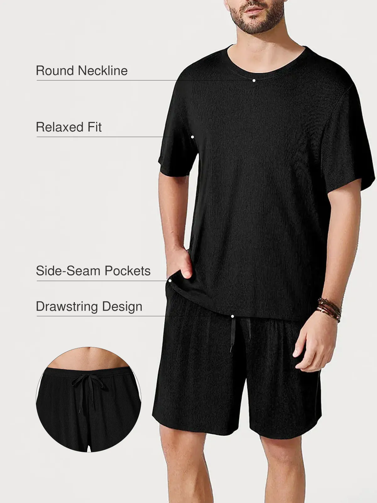 Men's Modal Short PJ Set - Image 9