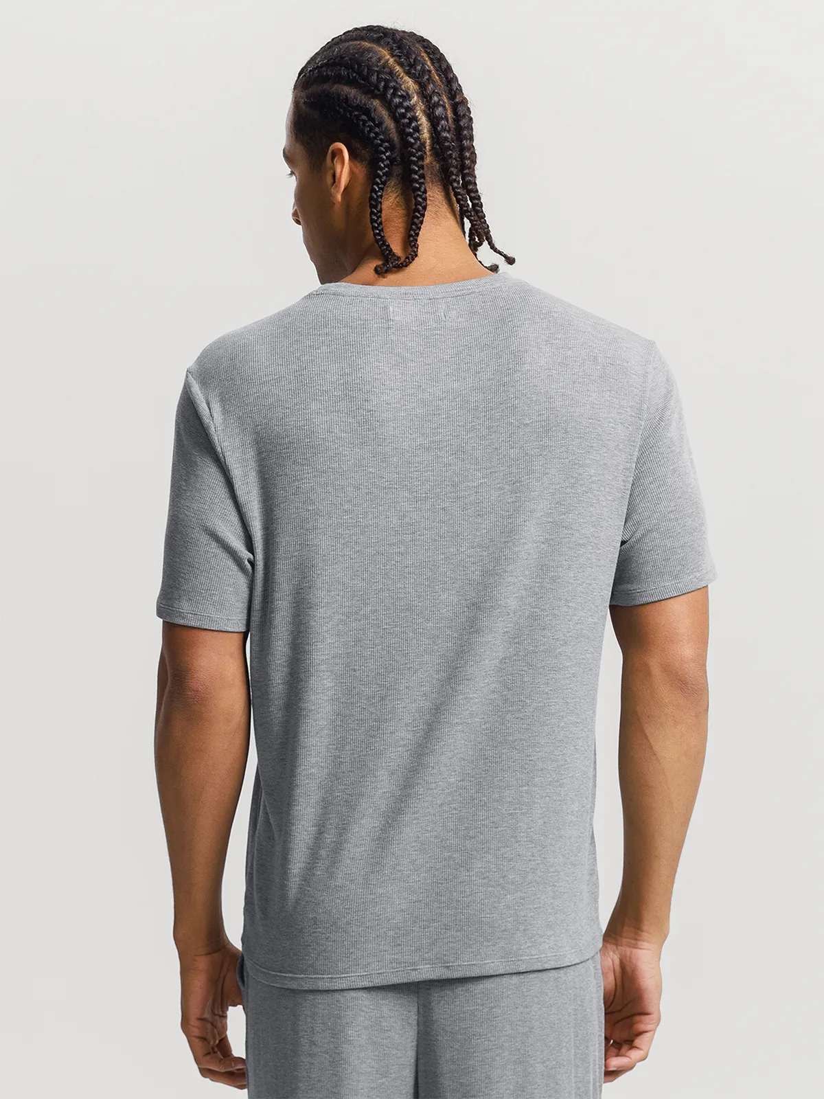 Men's Modal Short Sleeve & Pant PJ Set - Image 16