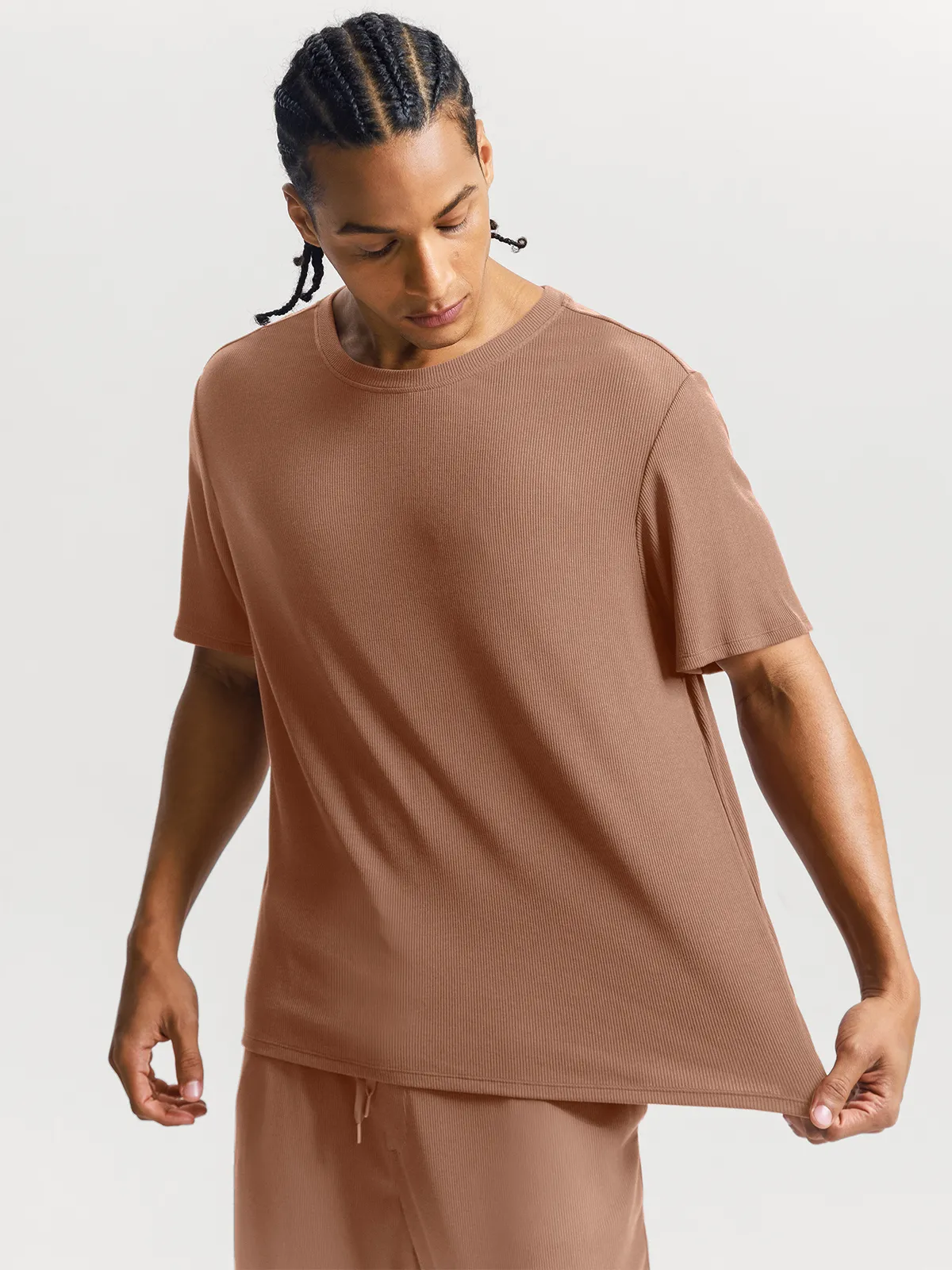 Men's Modal Short Sleeve & Pant PJ Set - Image 24