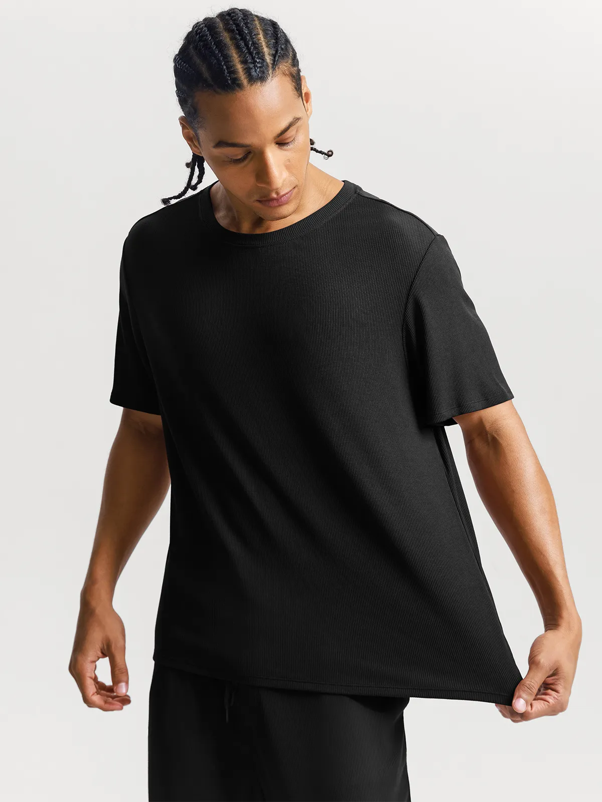Men's Modal Short Sleeve & Pant PJ Set - Image 8