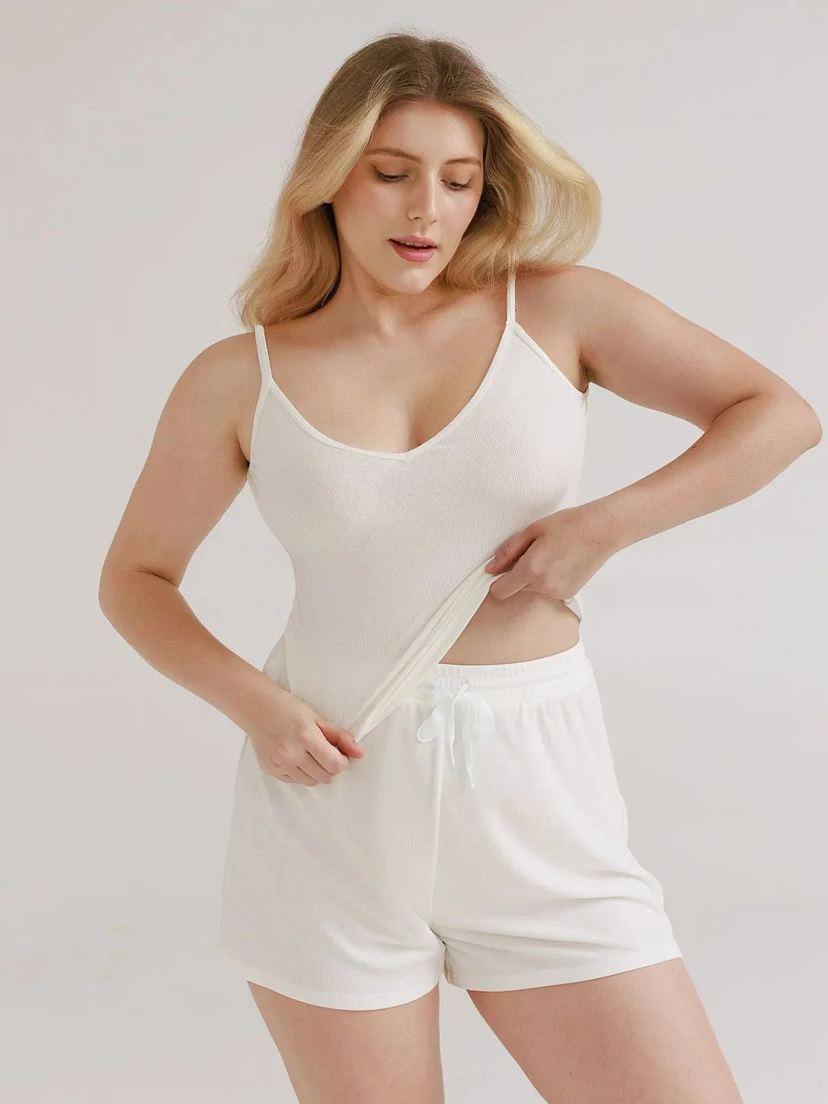 Modal Cami & Short Pajama Set - Image 14