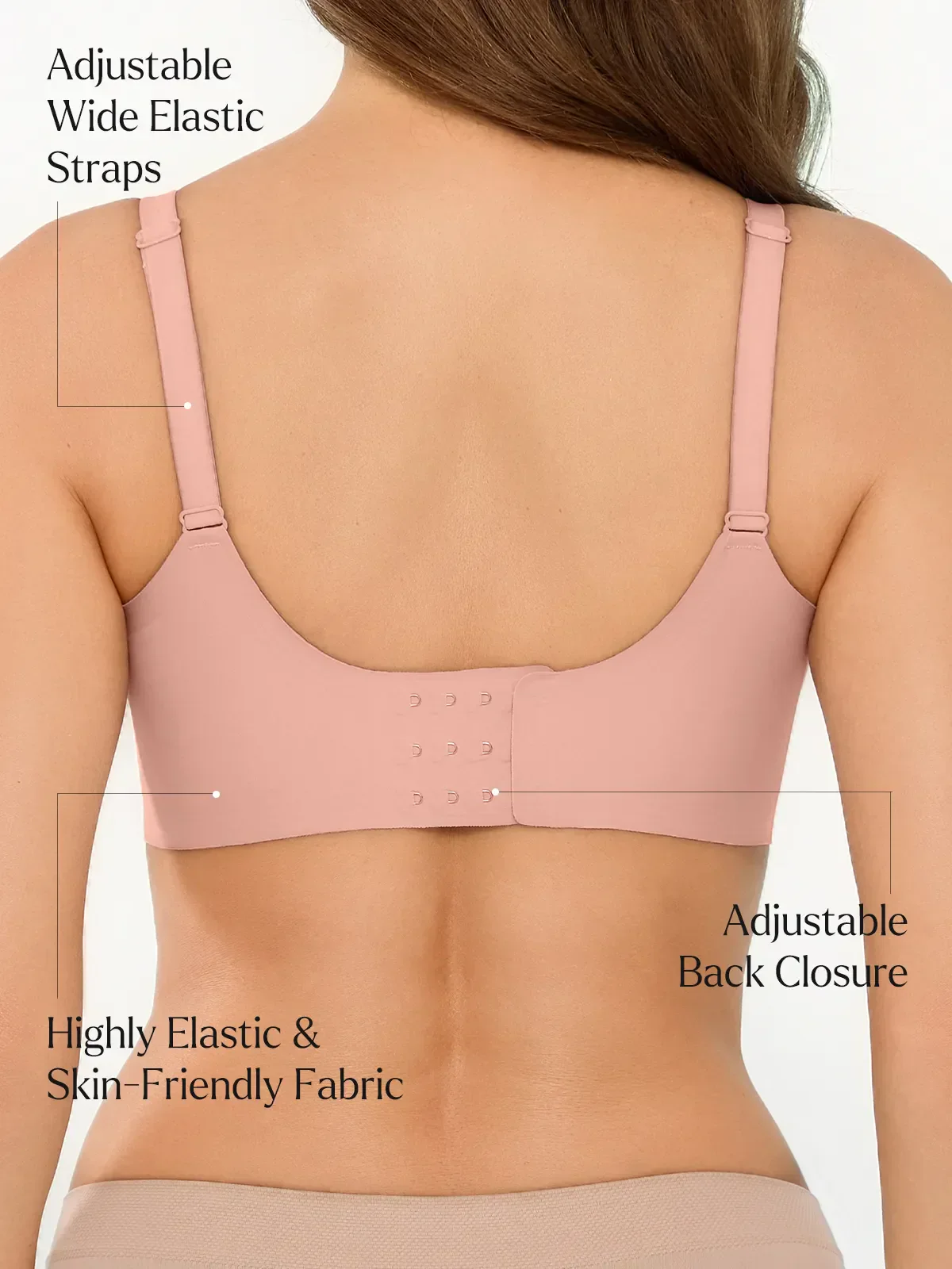 Seamless Breathable Contour Plunge Bra - Image 10