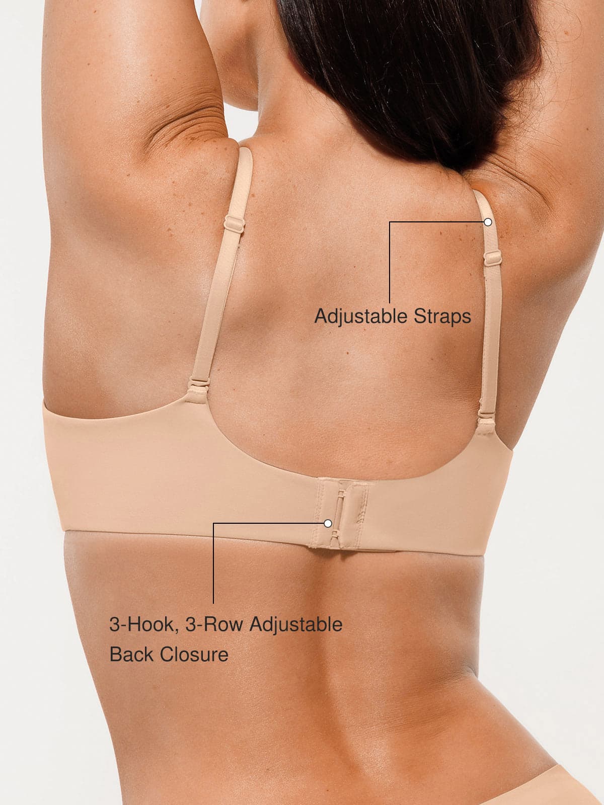 Seamless Lightweight T-Shirt Bra - Image 3