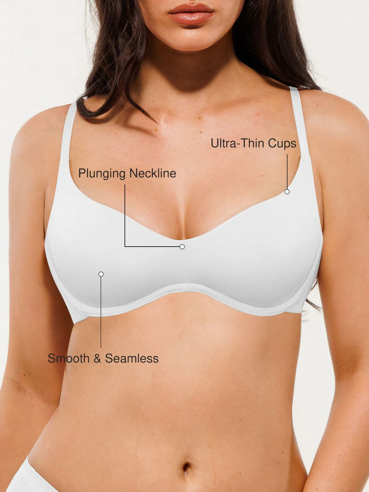 Seamless Lightweight T-Shirt Bra - Image 9