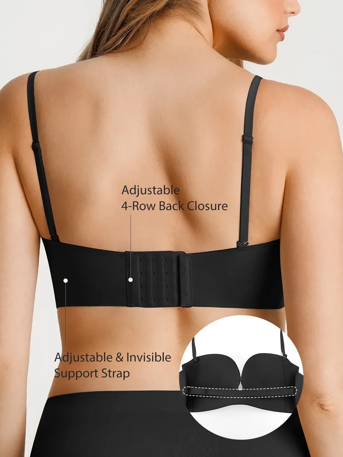 Seamless Non-Slip Shaping Strapless Bra - Image 21
