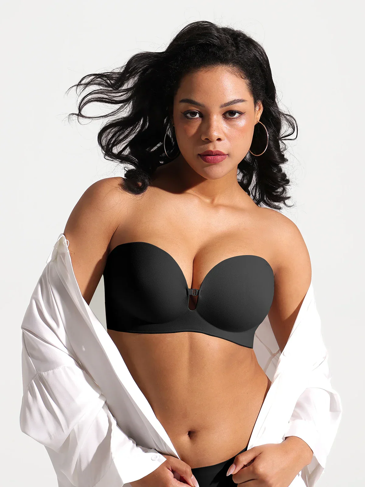Seamless Non-Slip Shaping Strapless Bra - Image 26