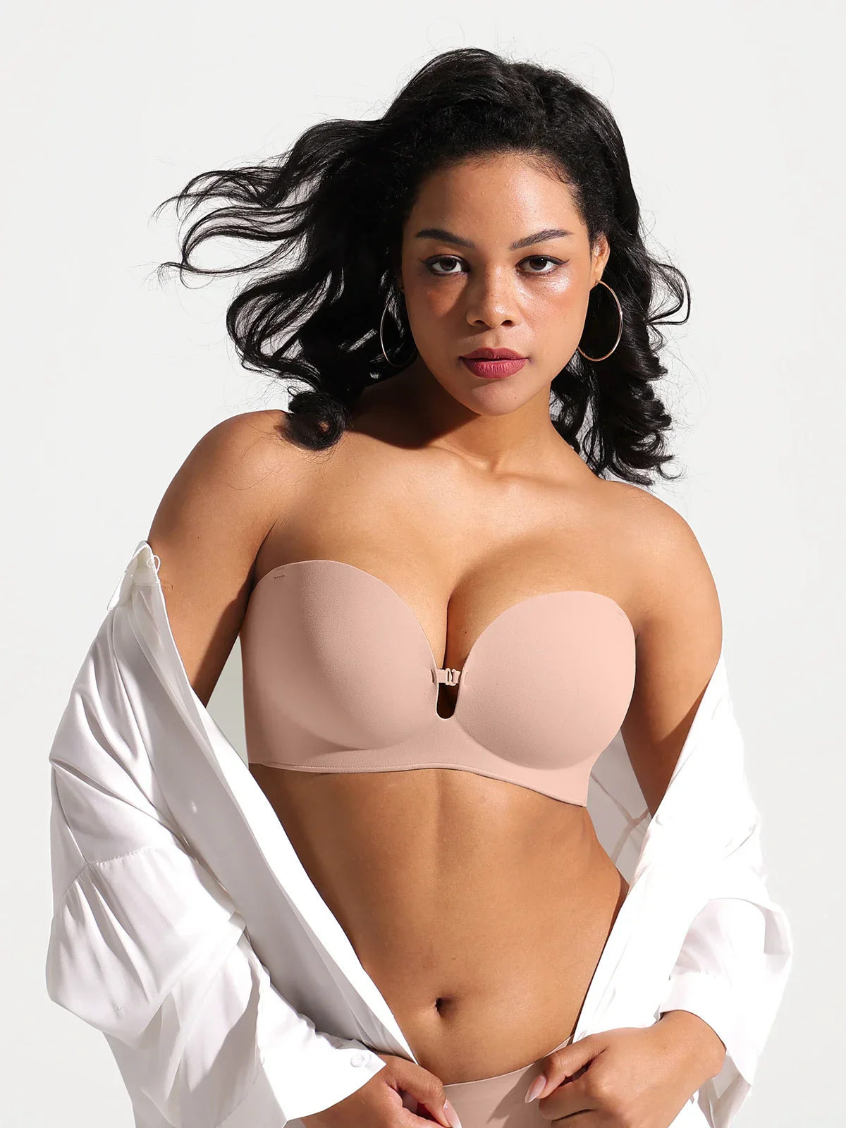 Seamless Non-Slip Shaping Strapless Bra - Image 40