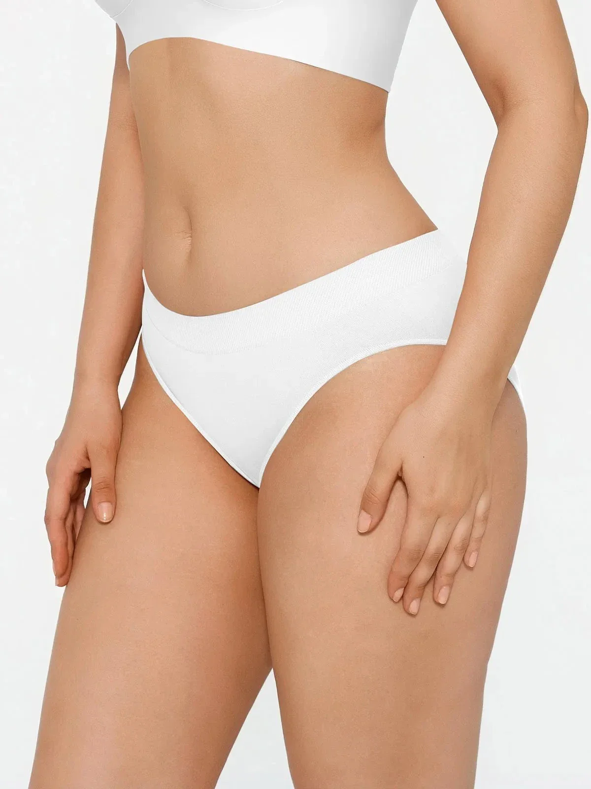 Seamless Solid Mid-Rise Brief - Image 15