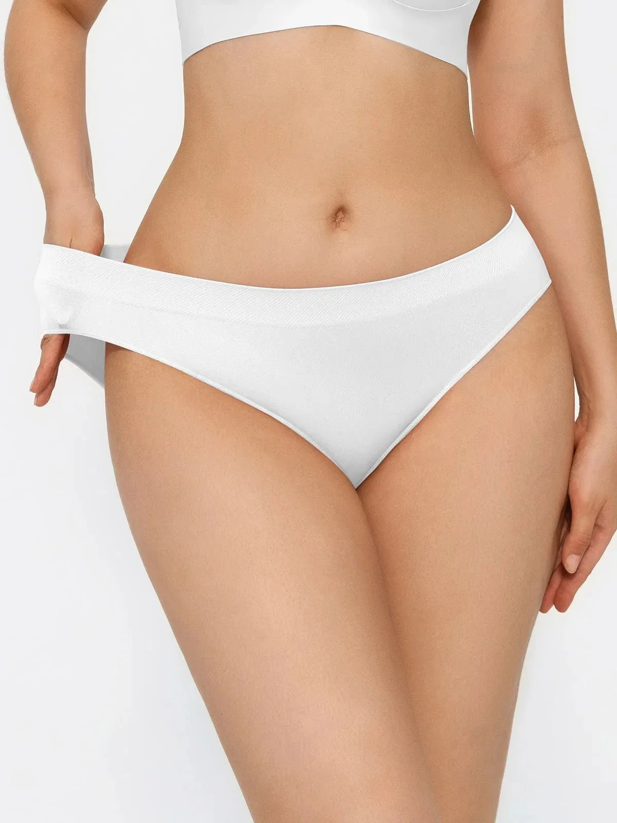 Seamless Solid Mid-Rise Brief - Image 18