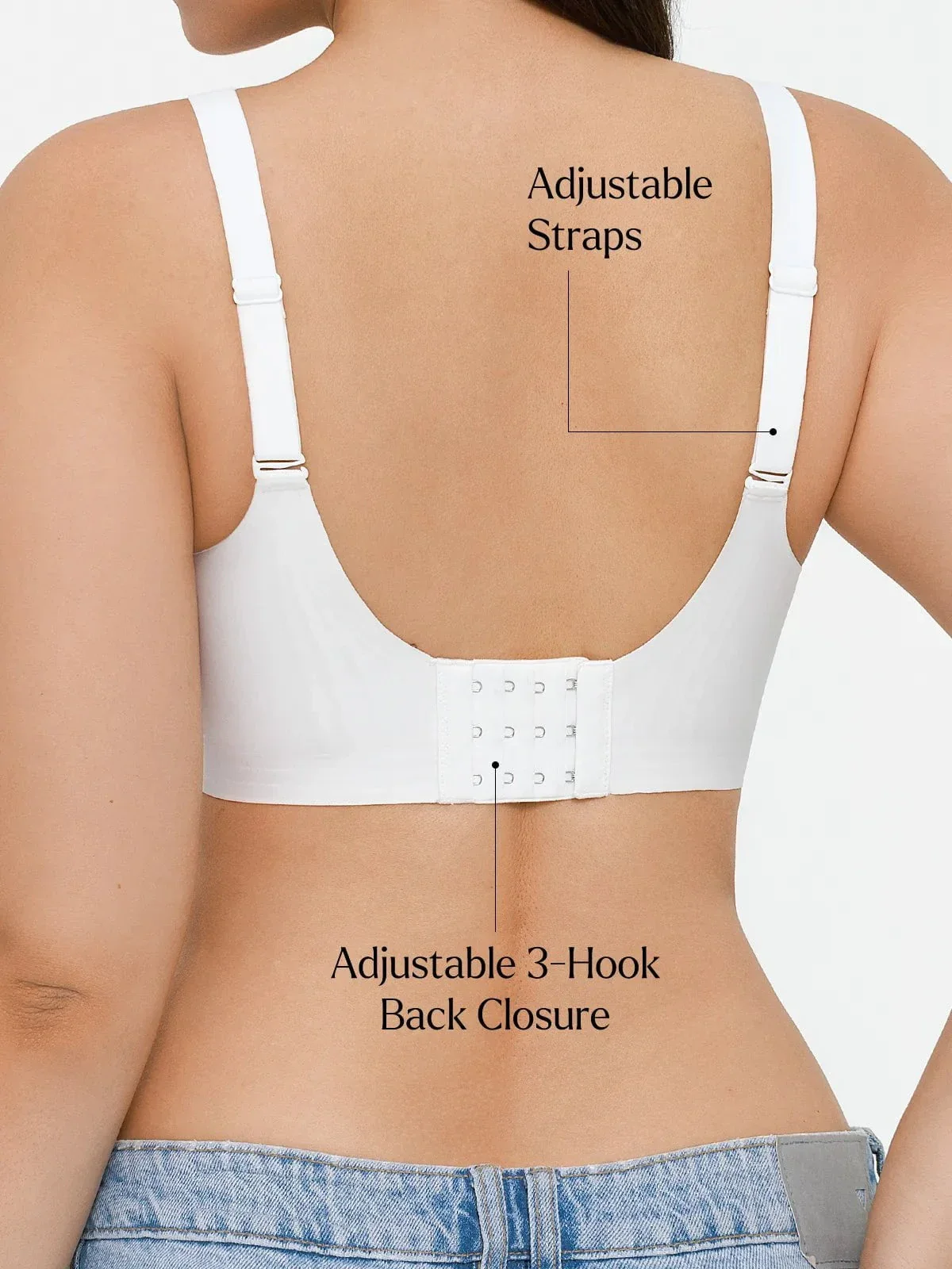 Seamless Wireless Jelly Contour Minimizer Support Bra - Image 32