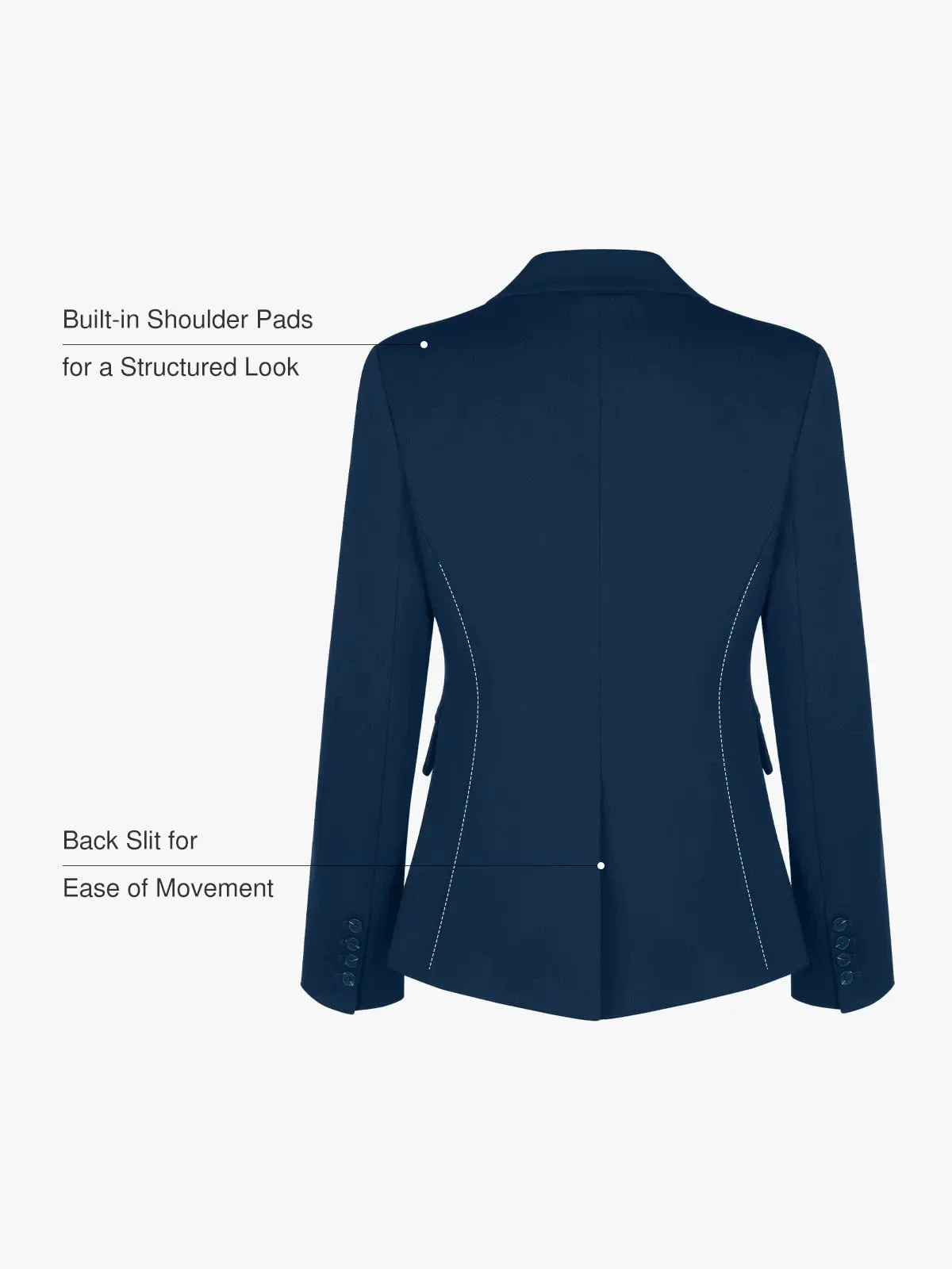 Shape-Sculpting Fitted Blazer - Image 4