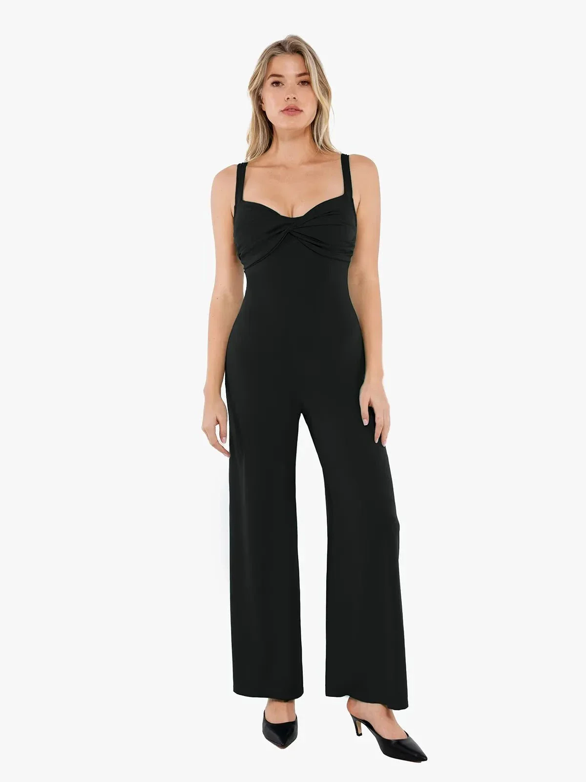 Shapewear Bias Twist Smooth Sculpting Jumpsuit - Image 16