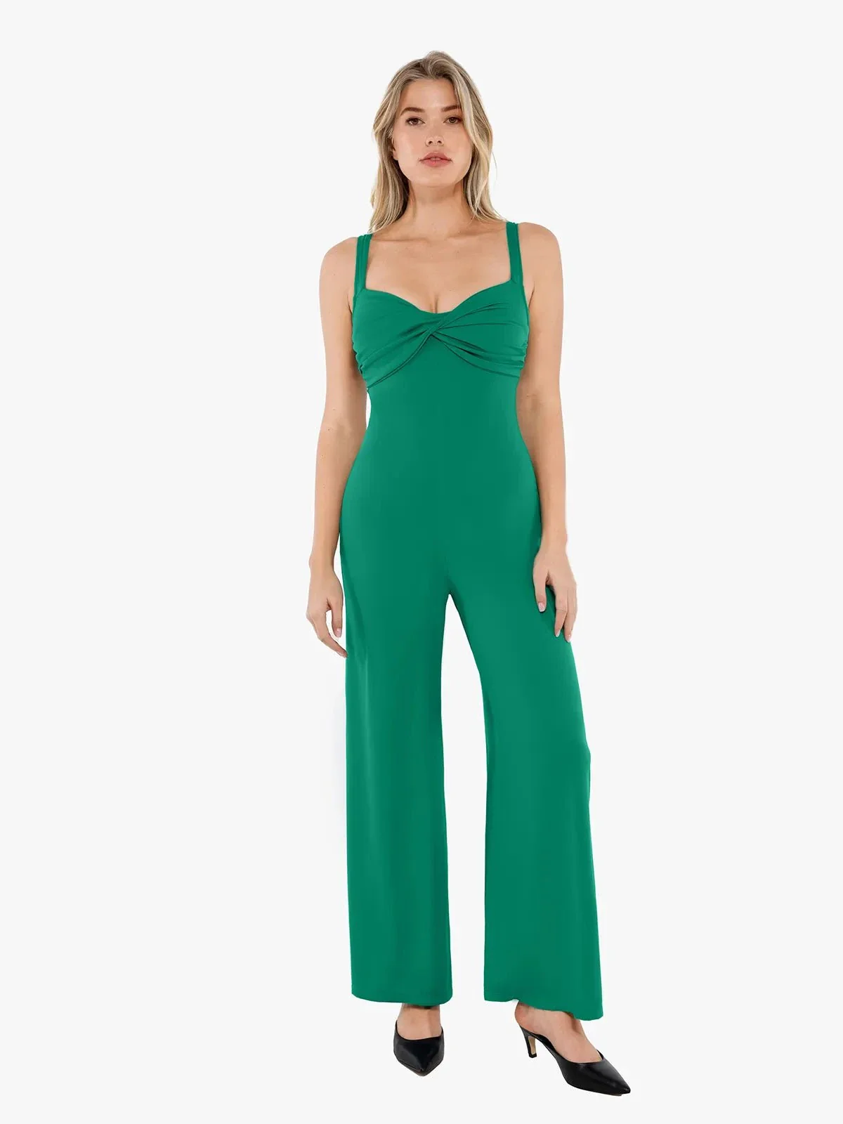 Shapewear Bias Twist Smooth Sculpting Jumpsuit - Image 21
