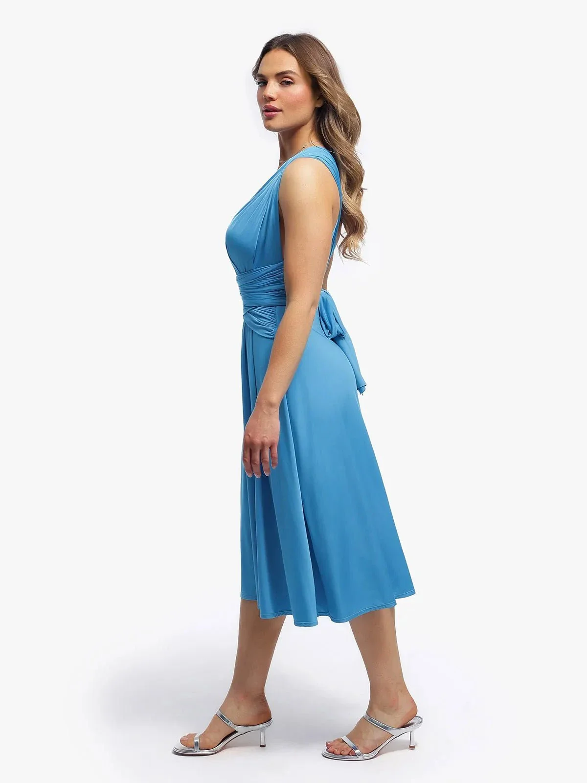 Shapewear Convertible Infinity Sculpting Midi Dress - Image 13