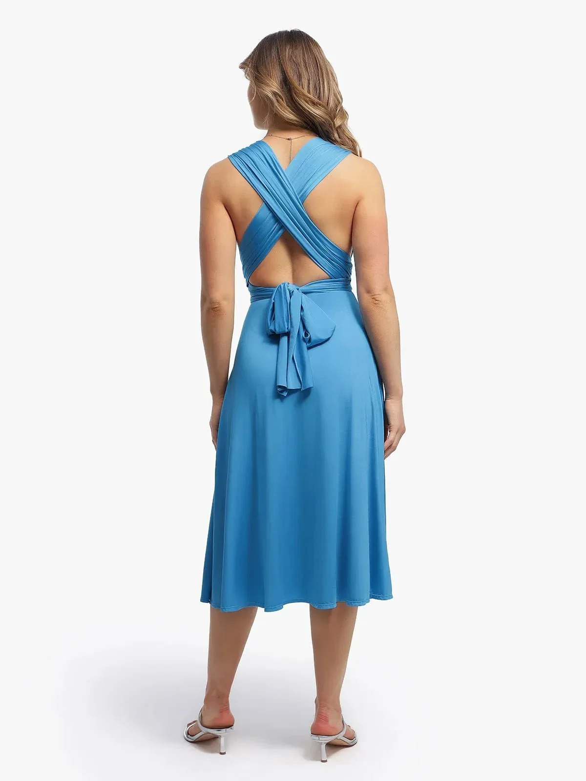 Shapewear Convertible Infinity Sculpting Midi Dress - Image 14