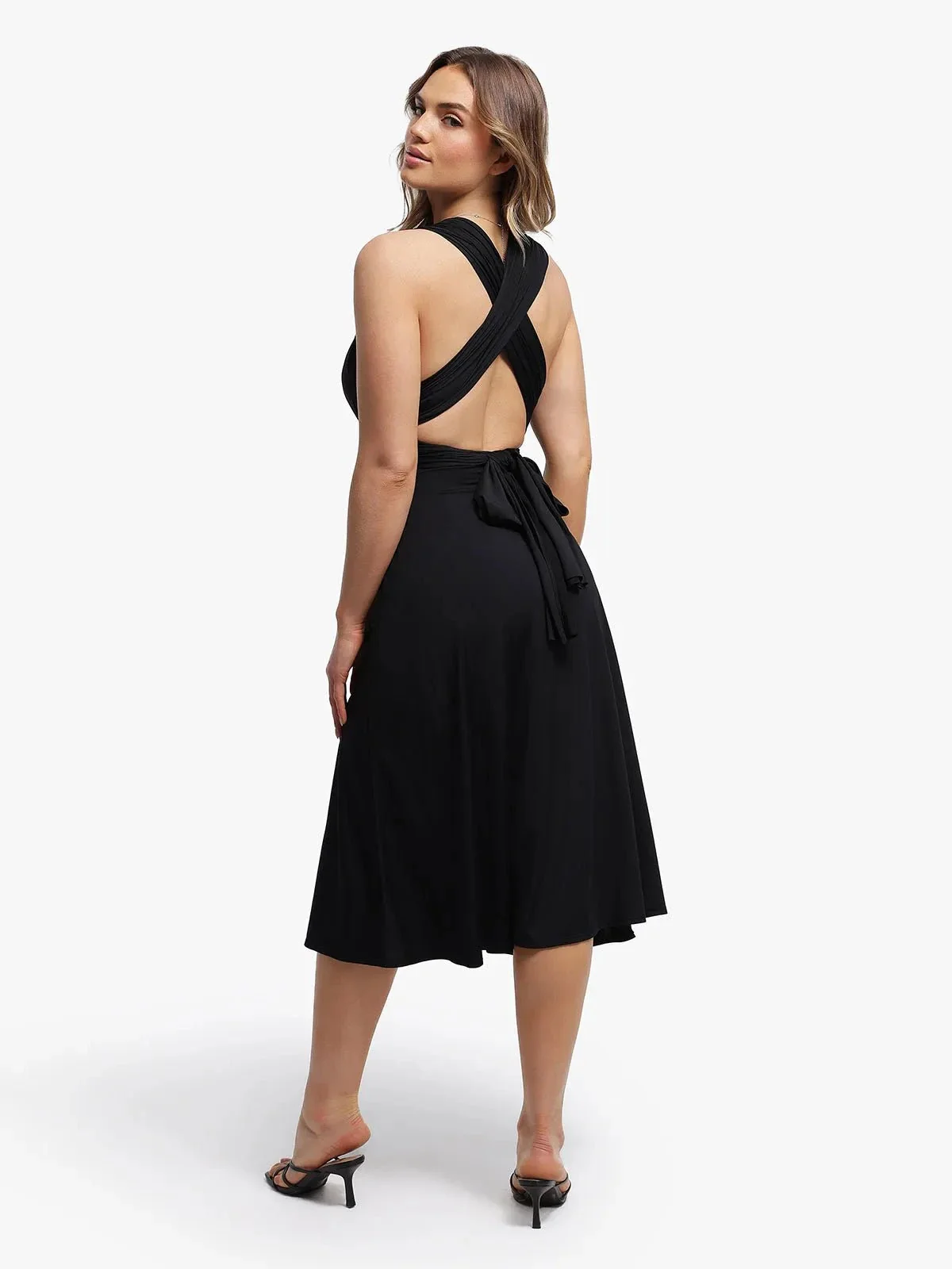 Shapewear Convertible Infinity Sculpting Midi Dress - Image 22