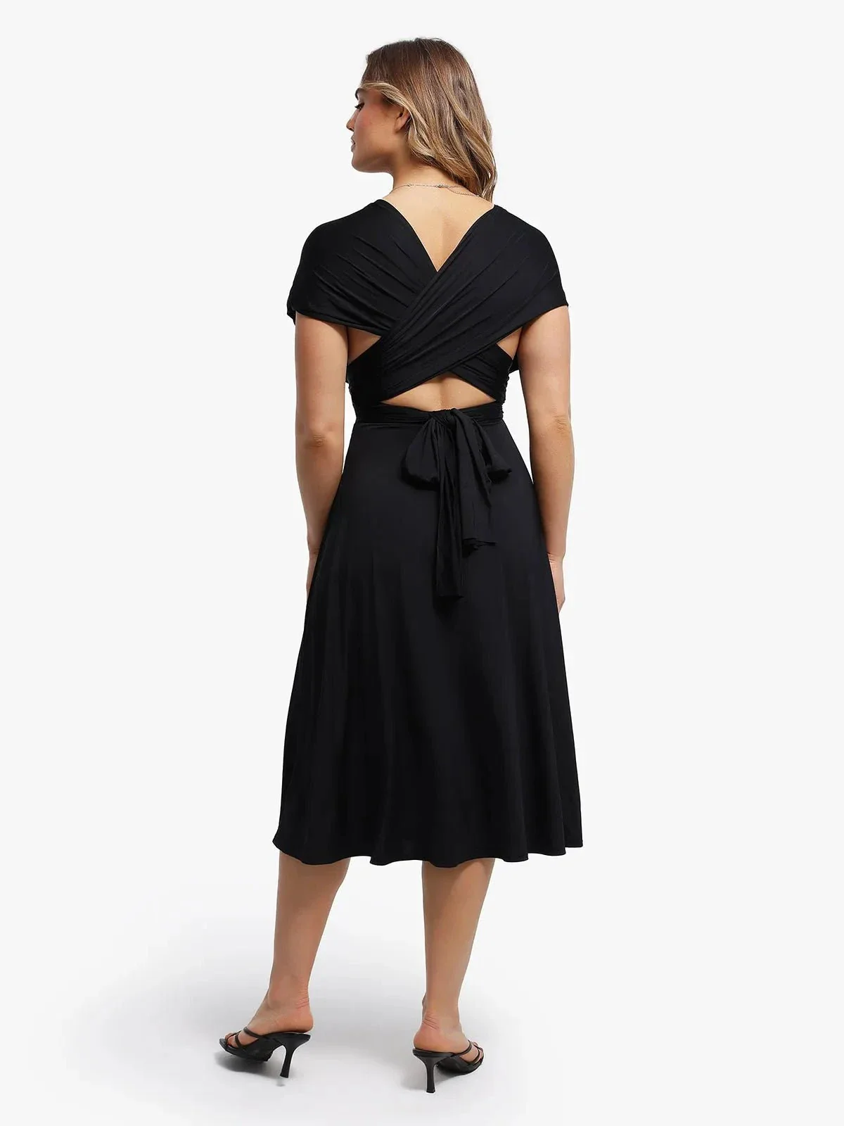 Shapewear Convertible Infinity Sculpting Midi Dress - Image 24