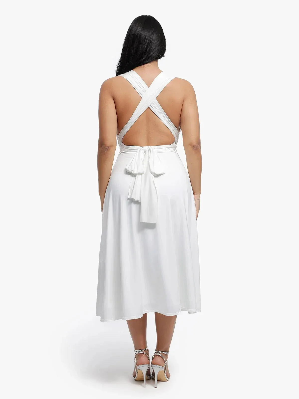 Shapewear Convertible Infinity Sculpting Midi Dress - Image 5