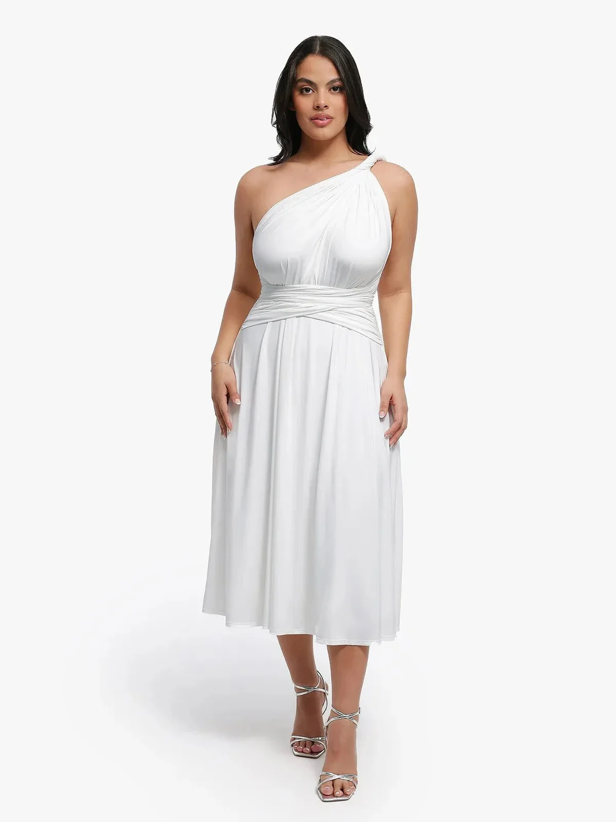 Shapewear Convertible Infinity Sculpting Midi Dress - Image 6
