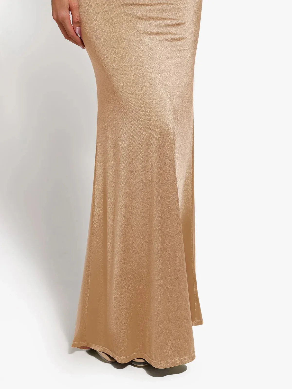 Shapewear Convertible Shine Sculpting Mermaid Dress - Image 12