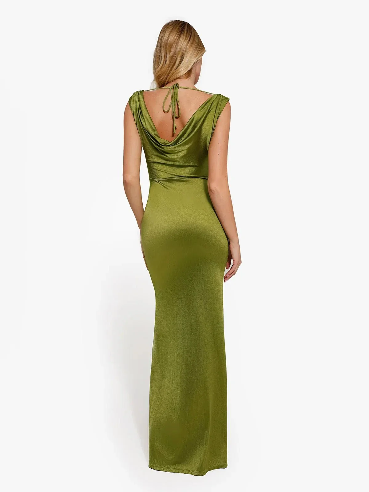 Shapewear Convertible Shine Sculpting Mermaid Dress - Image 18