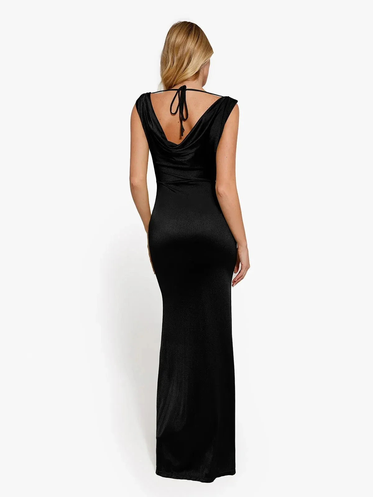 Shapewear Convertible Shine Sculpting Mermaid Dress - Image 31