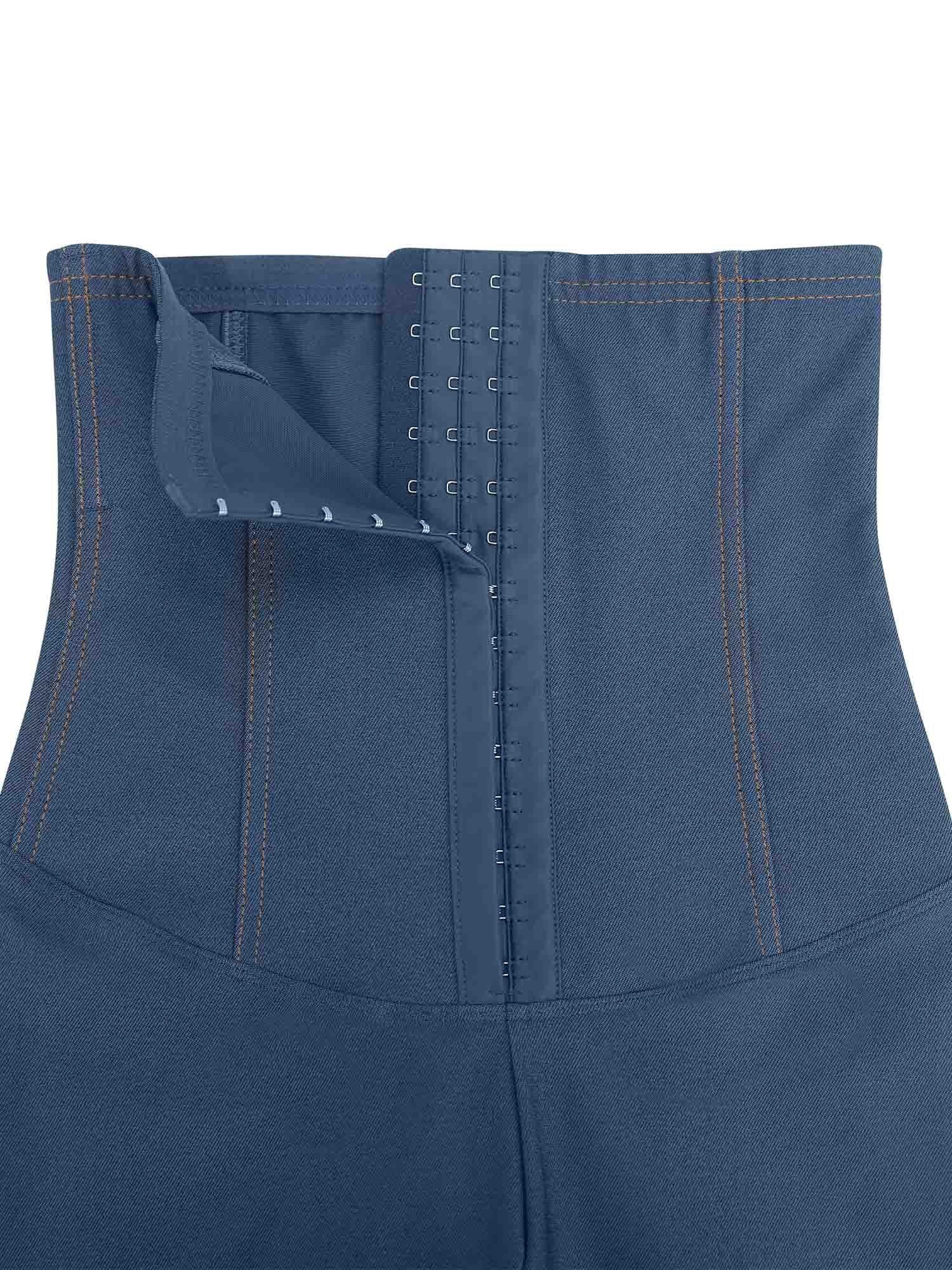 Shapewear High-Waist Tummy Control Denim Leggings For Insiders - Image 6