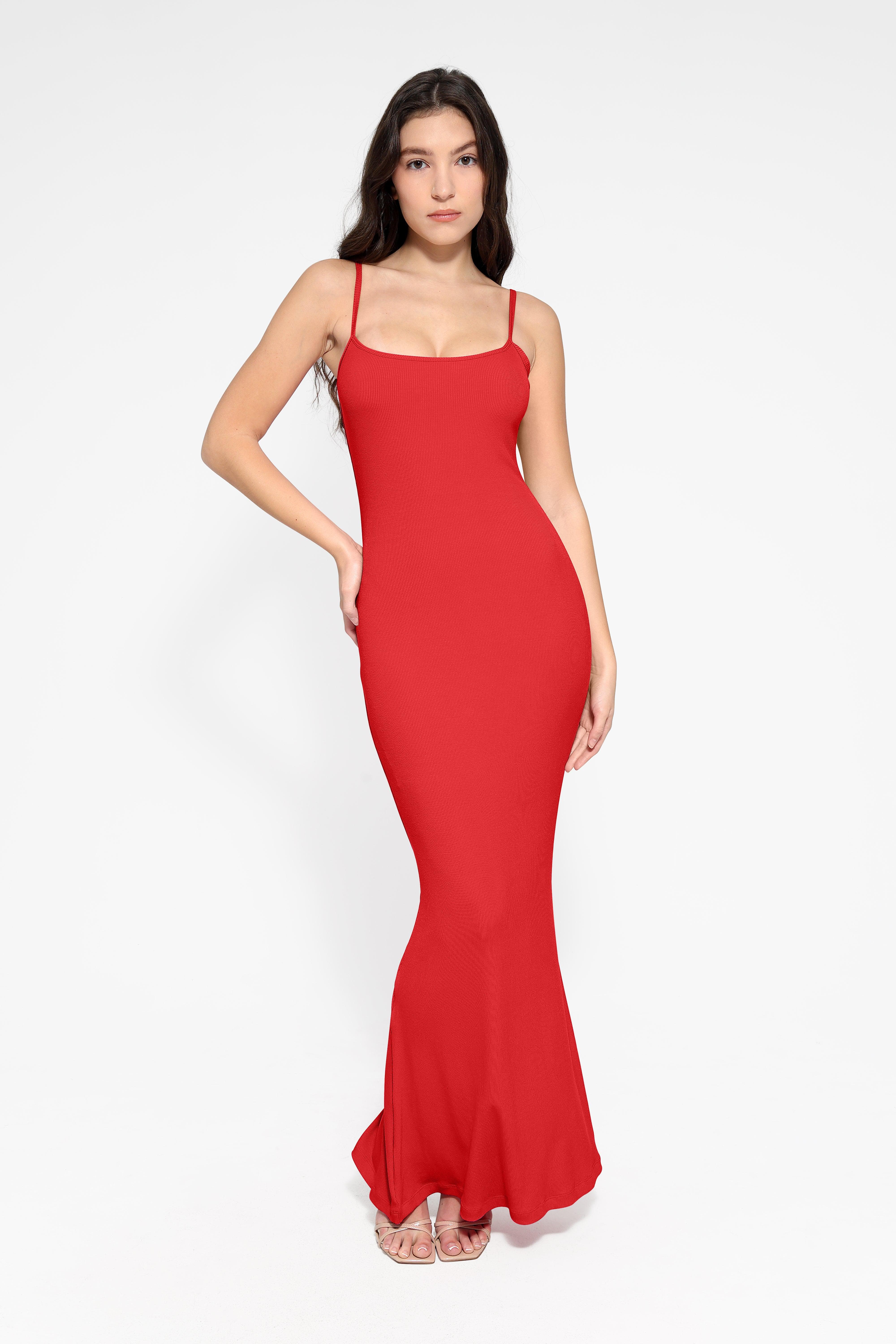 Shapewear Modal Dress Sheer Mesh Cover-Up Set - Image 14