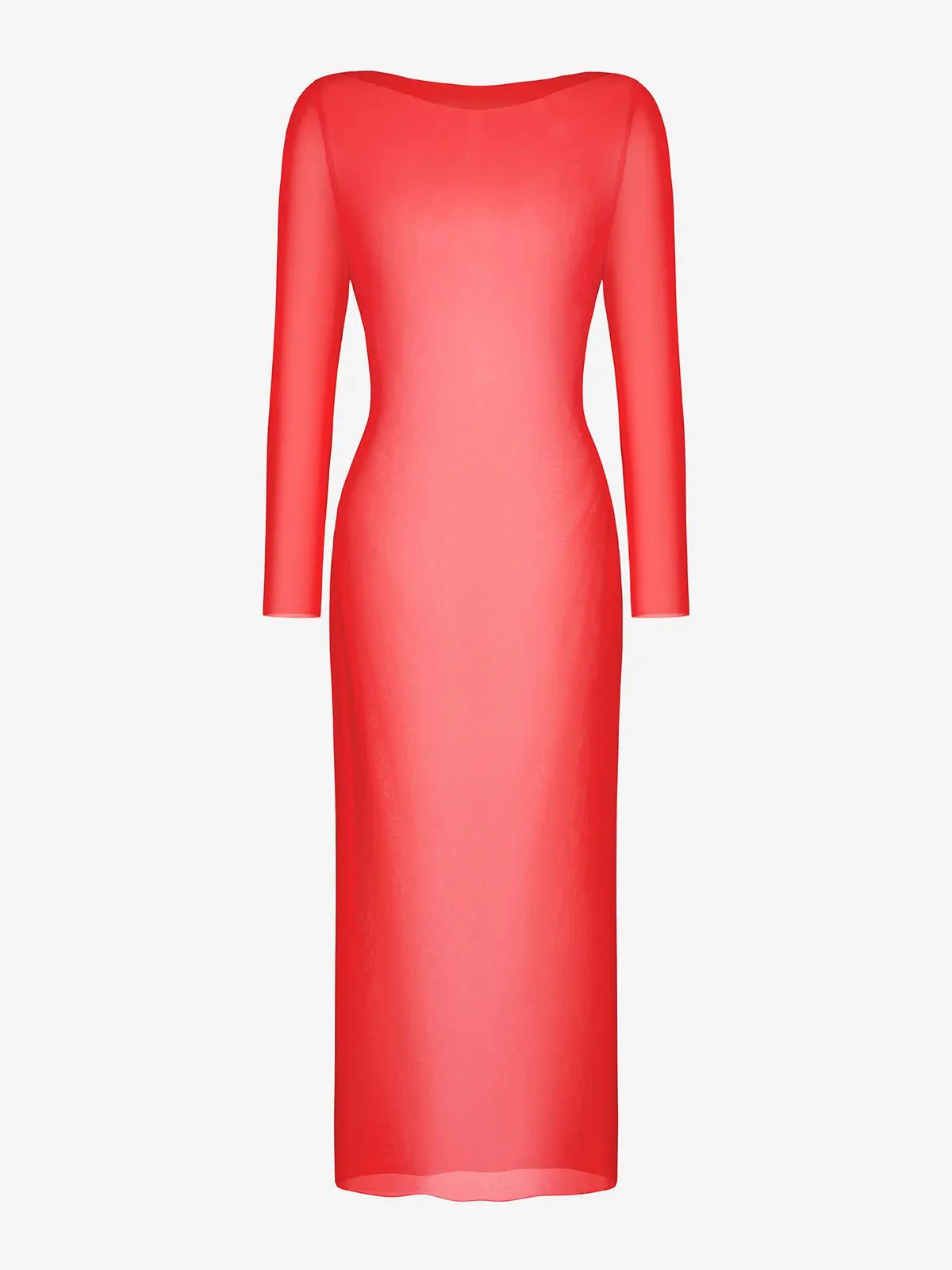Shapewear Modal Dress Sheer Mesh Cover-Up Set - Image 27