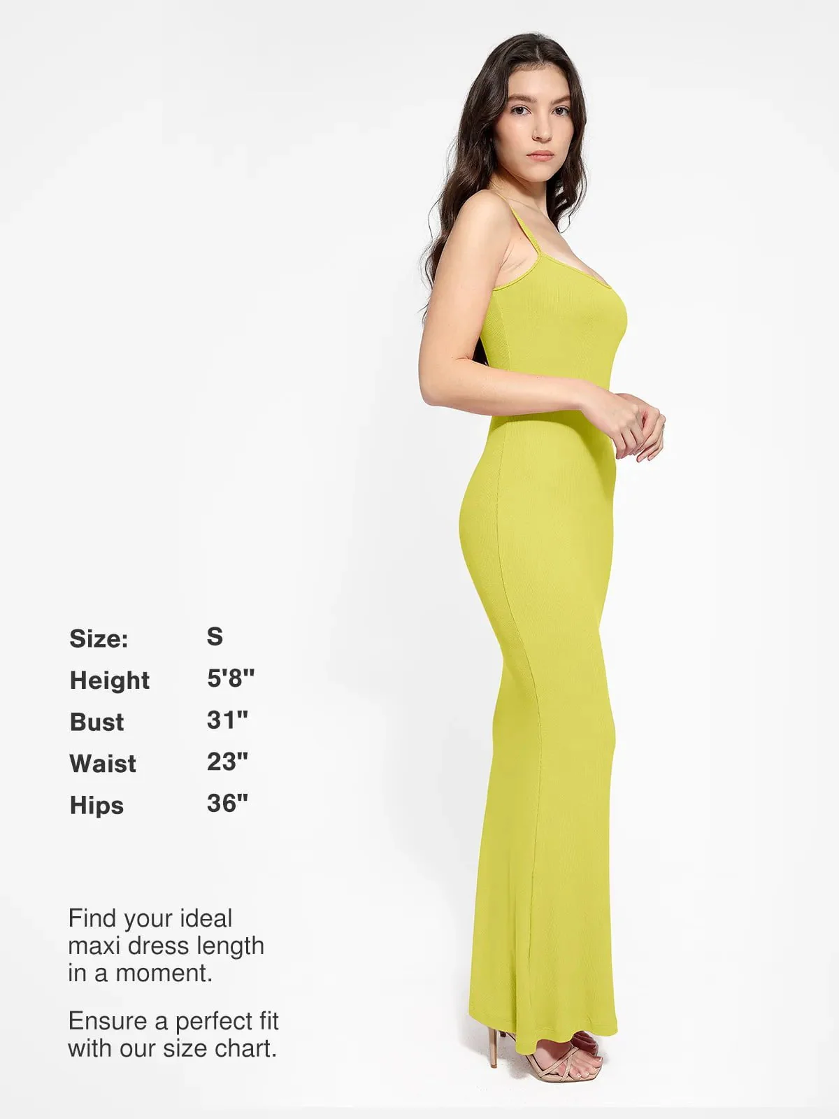 Shapewear Modal Slimming Maxi Slip Dress For Insiders - Image 13