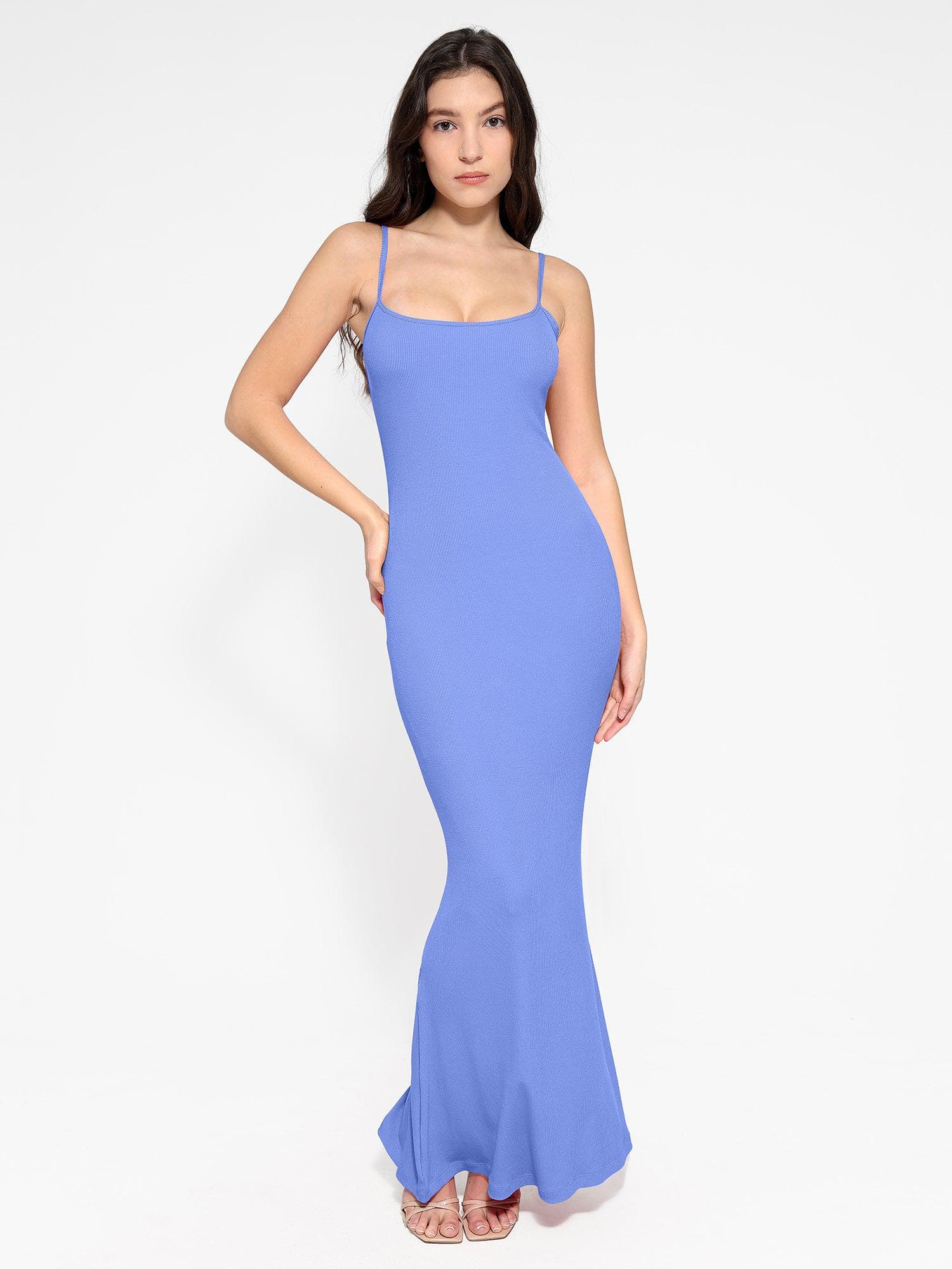 Shapewear Modal Slimming Maxi Slip Dress For Insiders - Image 17