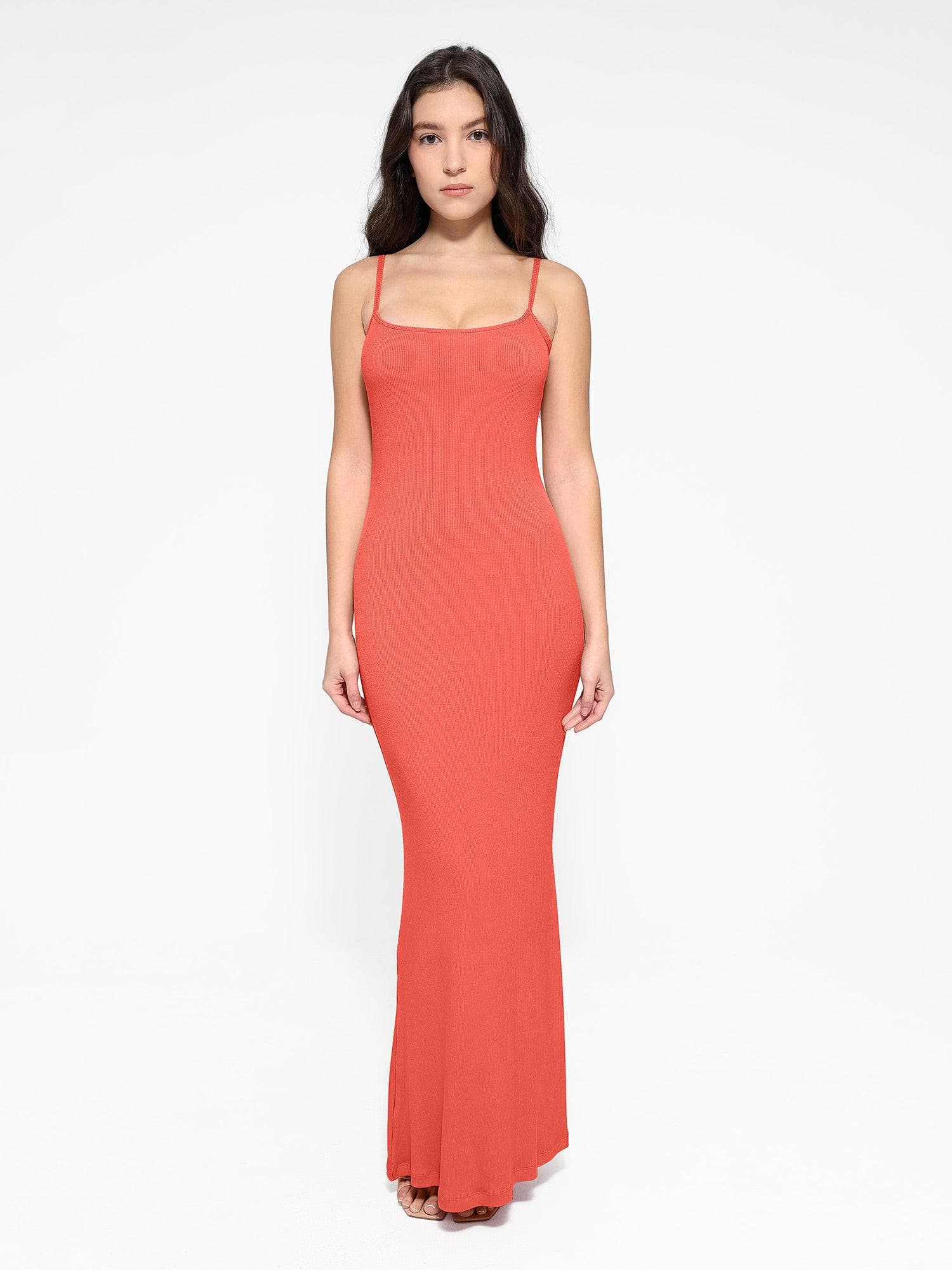 Shapewear Modal Slimming Maxi Slip Dress For Insiders - Image 67