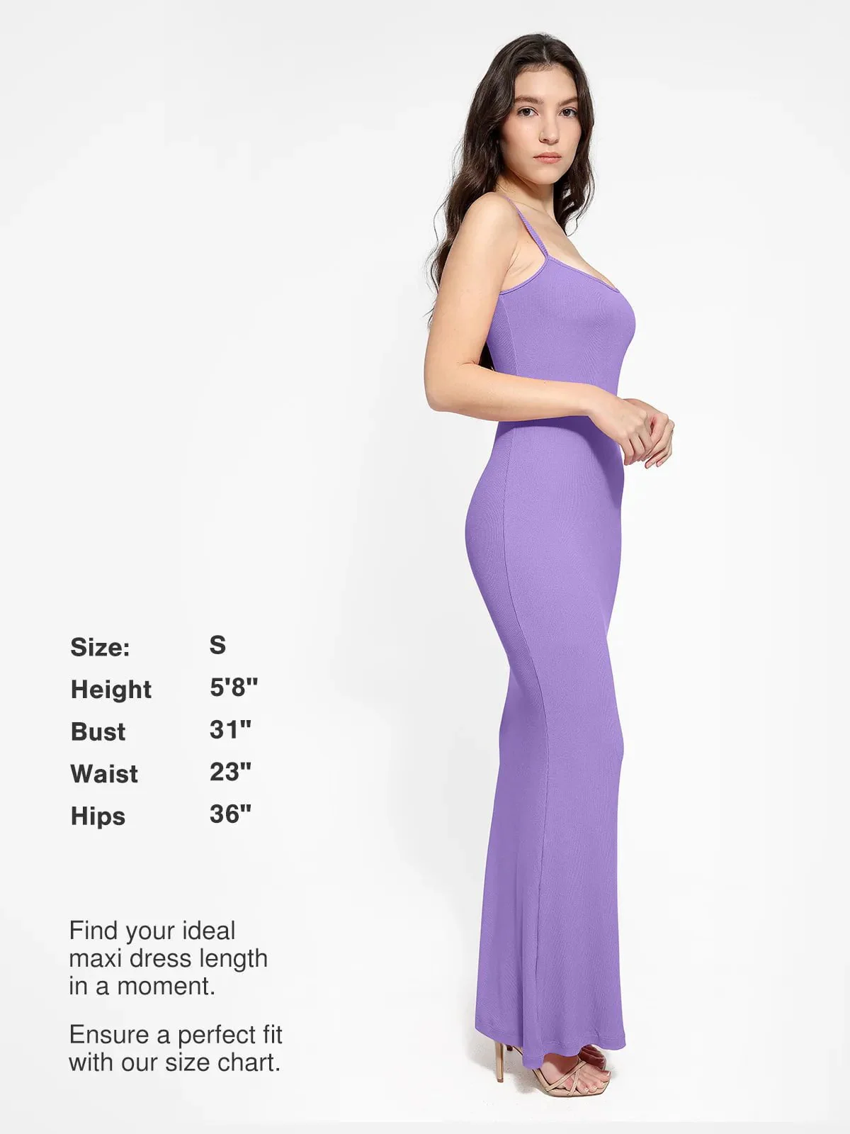 Shapewear Modal Slimming Maxi Slip Dress For Insiders - Image 8